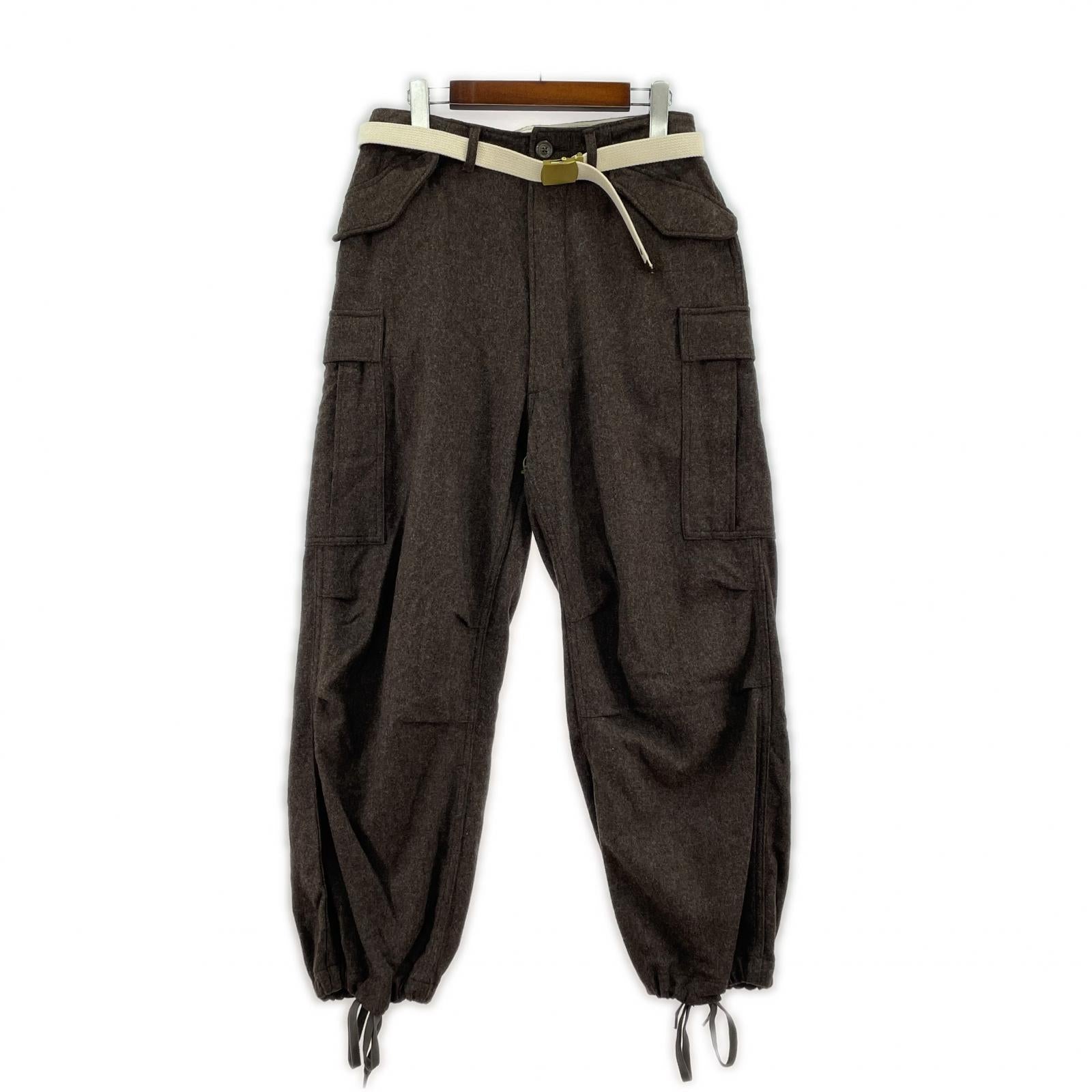パンツ FLANNEL 6 POCKETS CARGO(S) S ブラウン