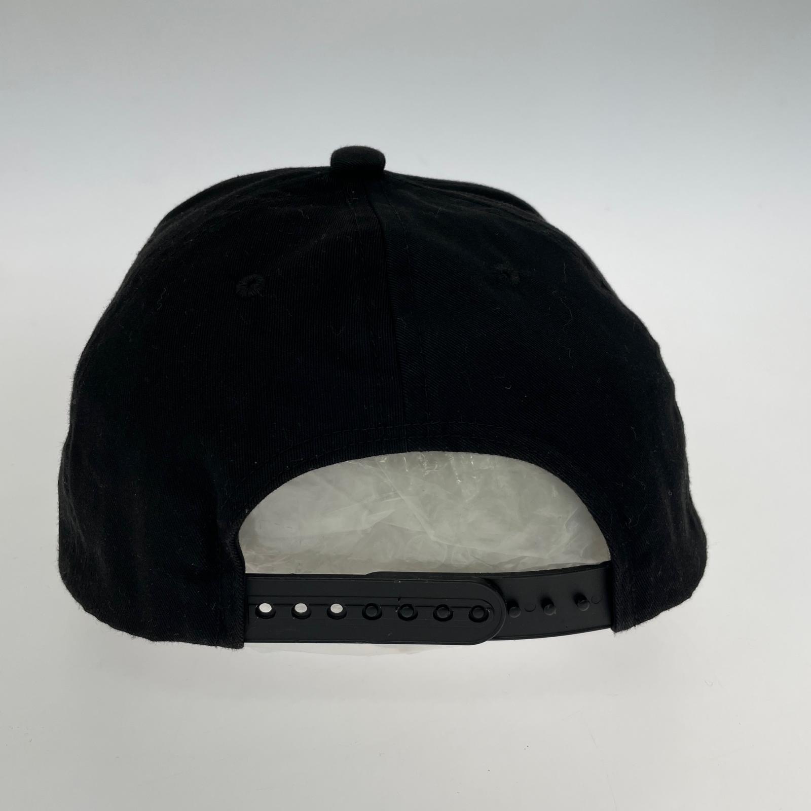キャップ PRINTED CAP 黒 ブラック