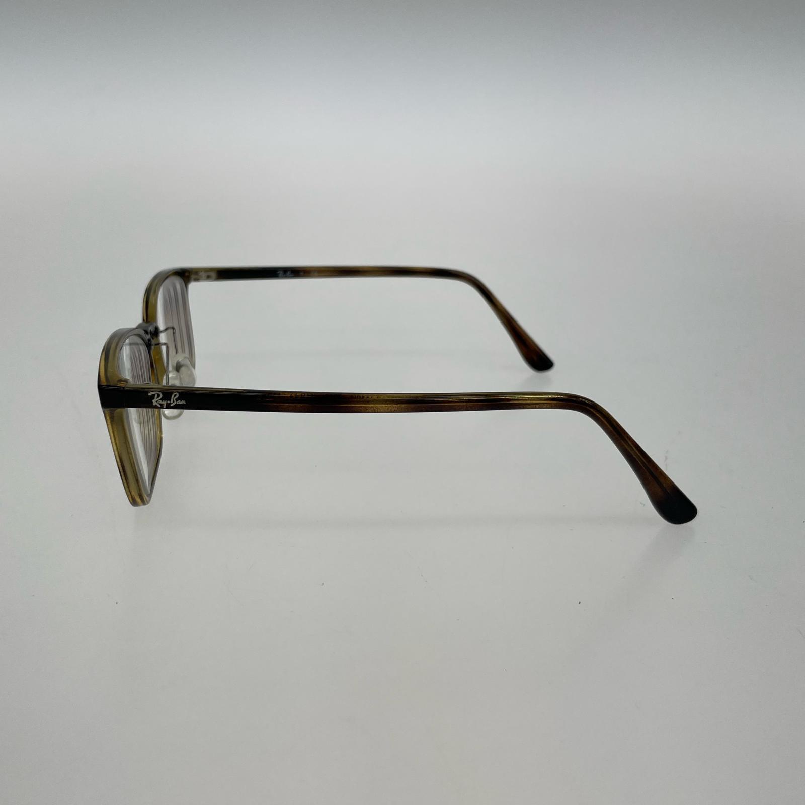 その他アクセサリー Ray-Ban ポリッシュハバナ 度入り眼鏡 ブラウン