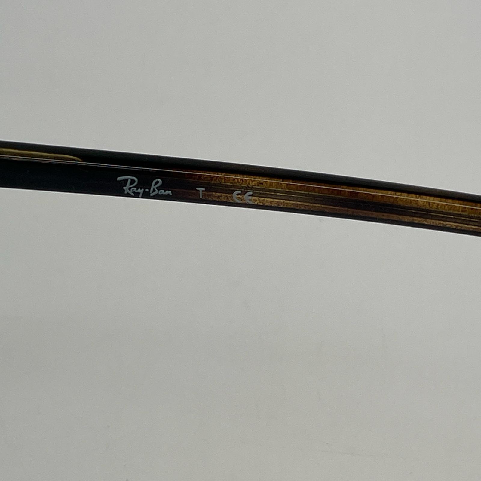 その他アクセサリー Ray-Ban ポリッシュハバナ 度入り眼鏡 ブラウン