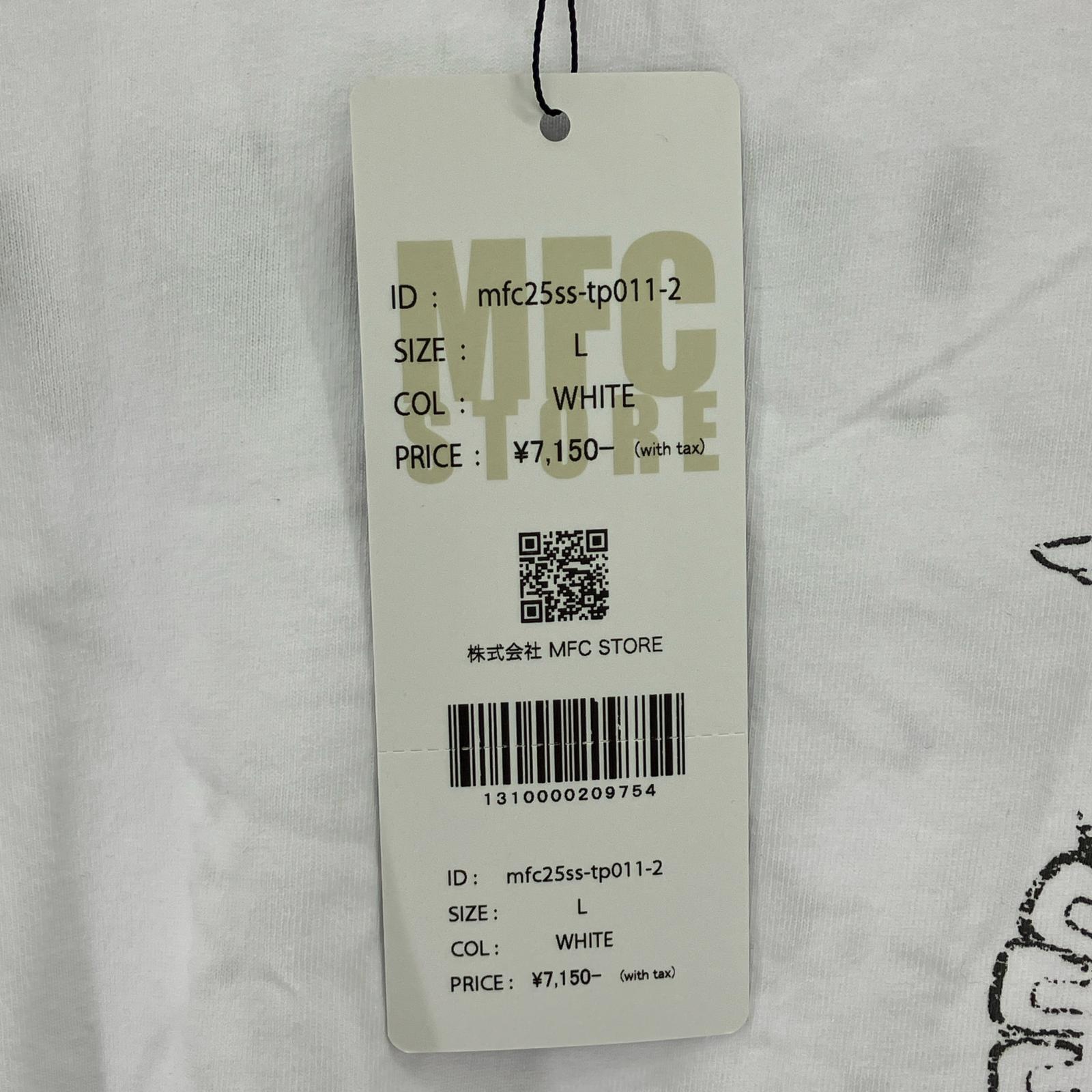 半袖Tシャツ mfc25ss-tp011 L ホワイト