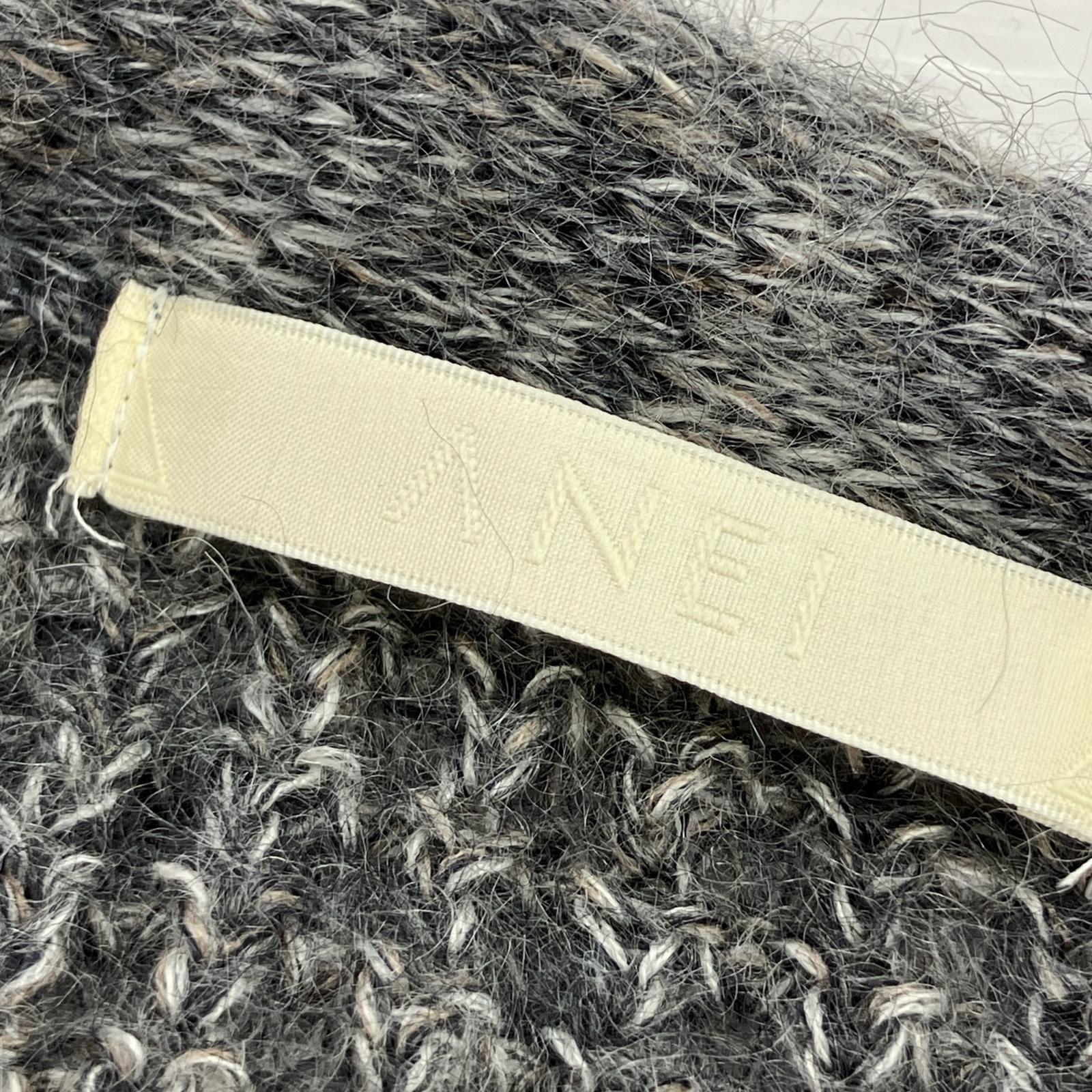 カーディガン ANEI ASTERISK CARDIGAN 5PLY AN0232 S0901 3 グレー
