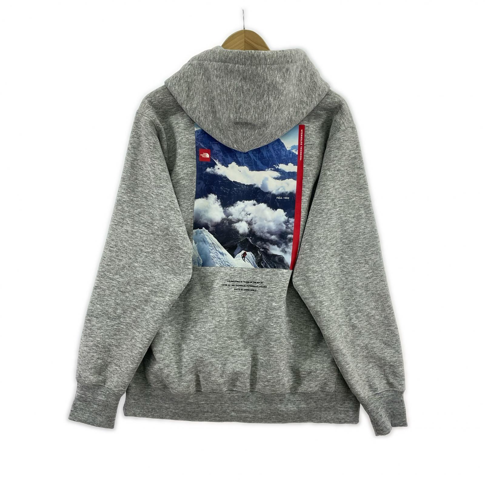 パーカー 30th Nuptse Sweat Hoodie M M グレー