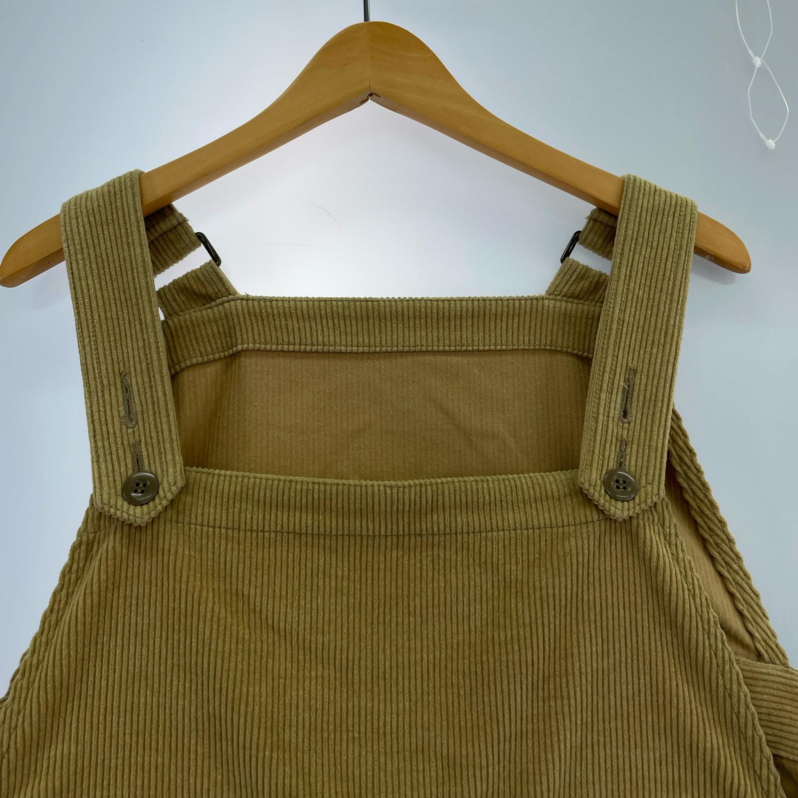長袖シャツ BROWN by 2-tacs コーデュロイベスト B18-V001 キャメル ブラウン