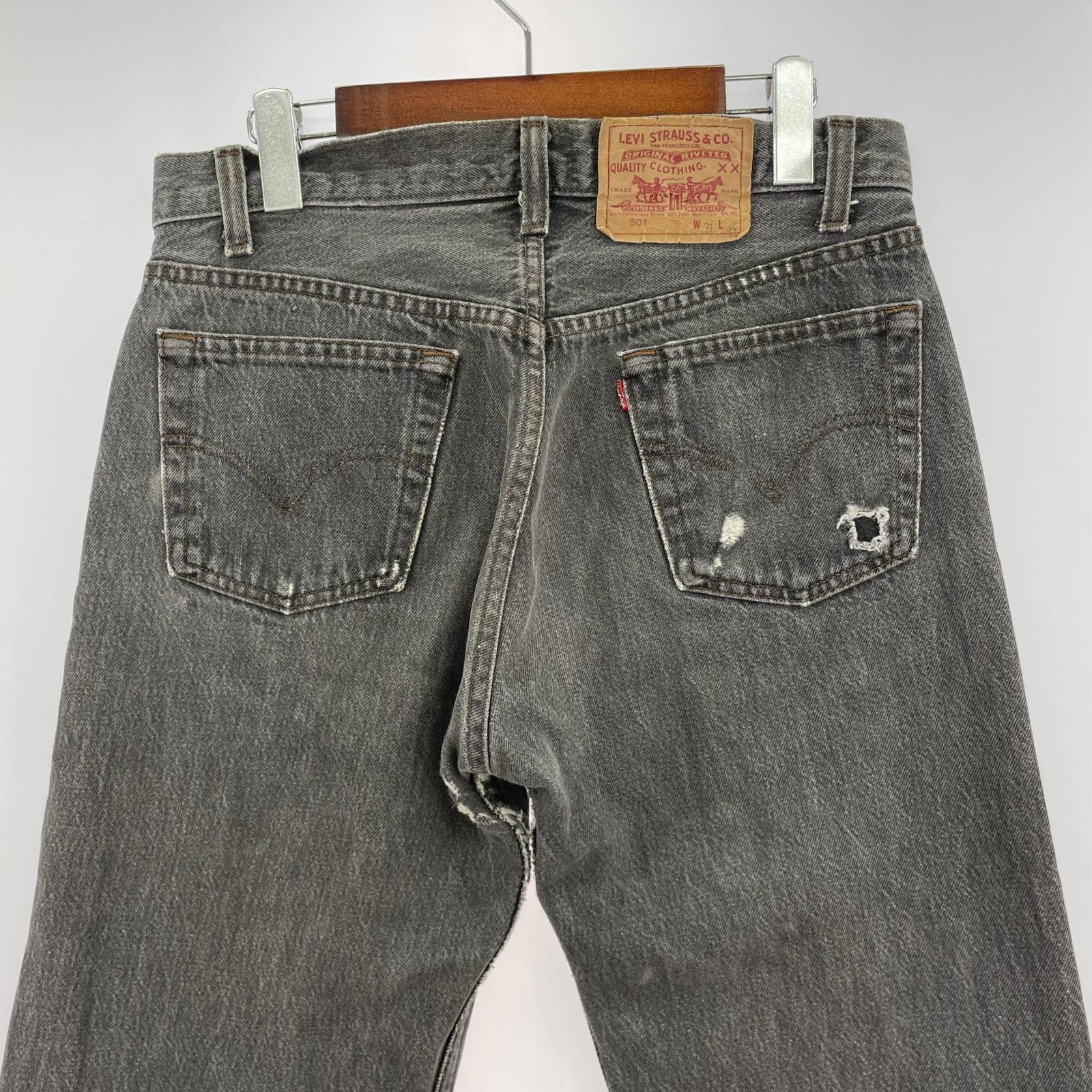 デニムパンツ 501-0658 (W31) ブラック