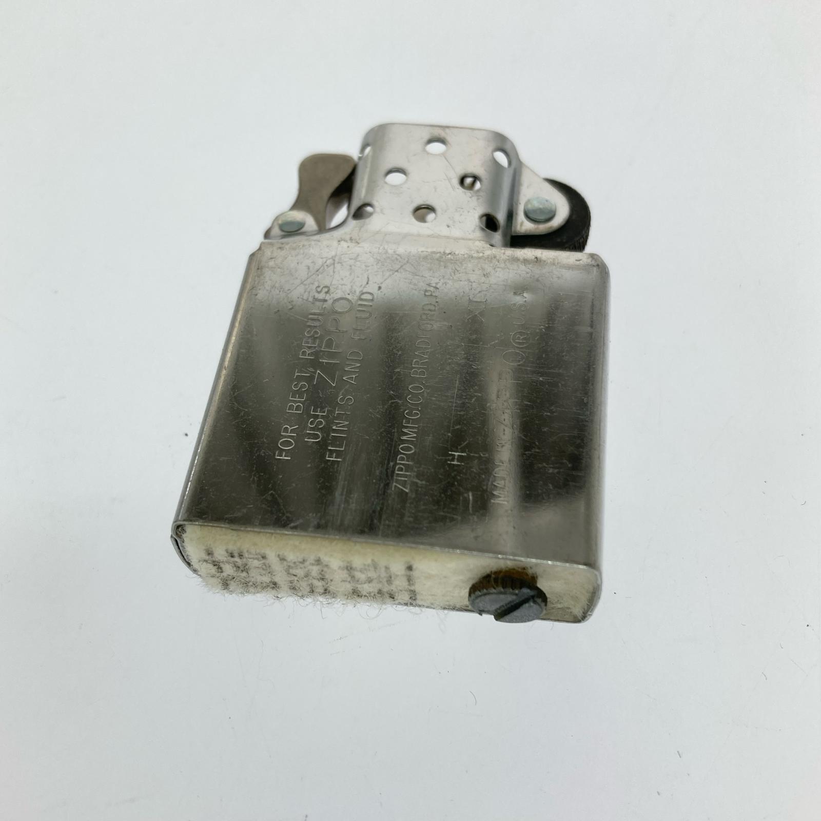 その他アクセサリー ZIPPO ヘアライン 1995年製 1回着火程度?美品 シルバー