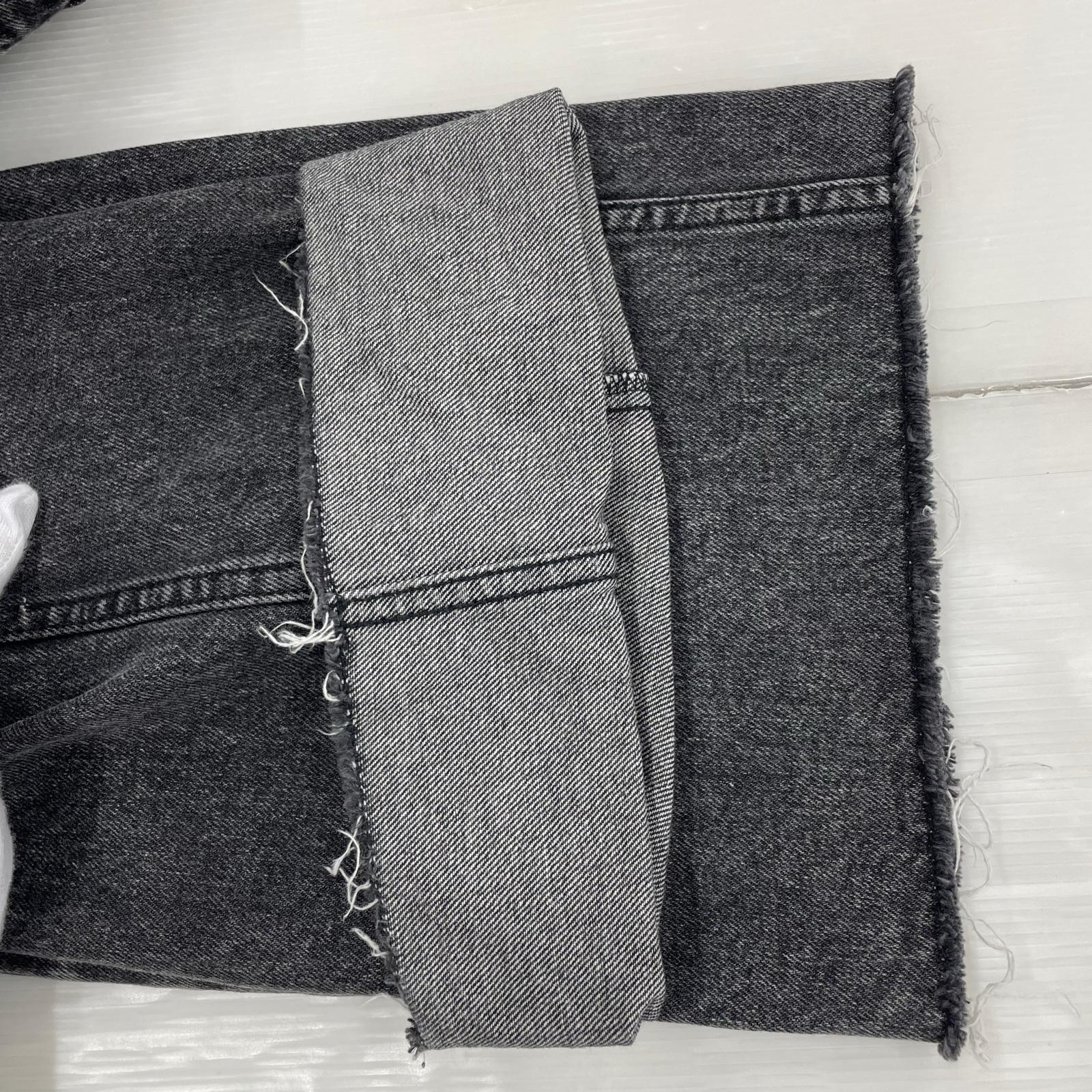 デニムパンツ Layered Wrap Denim Pants 36 ブラック