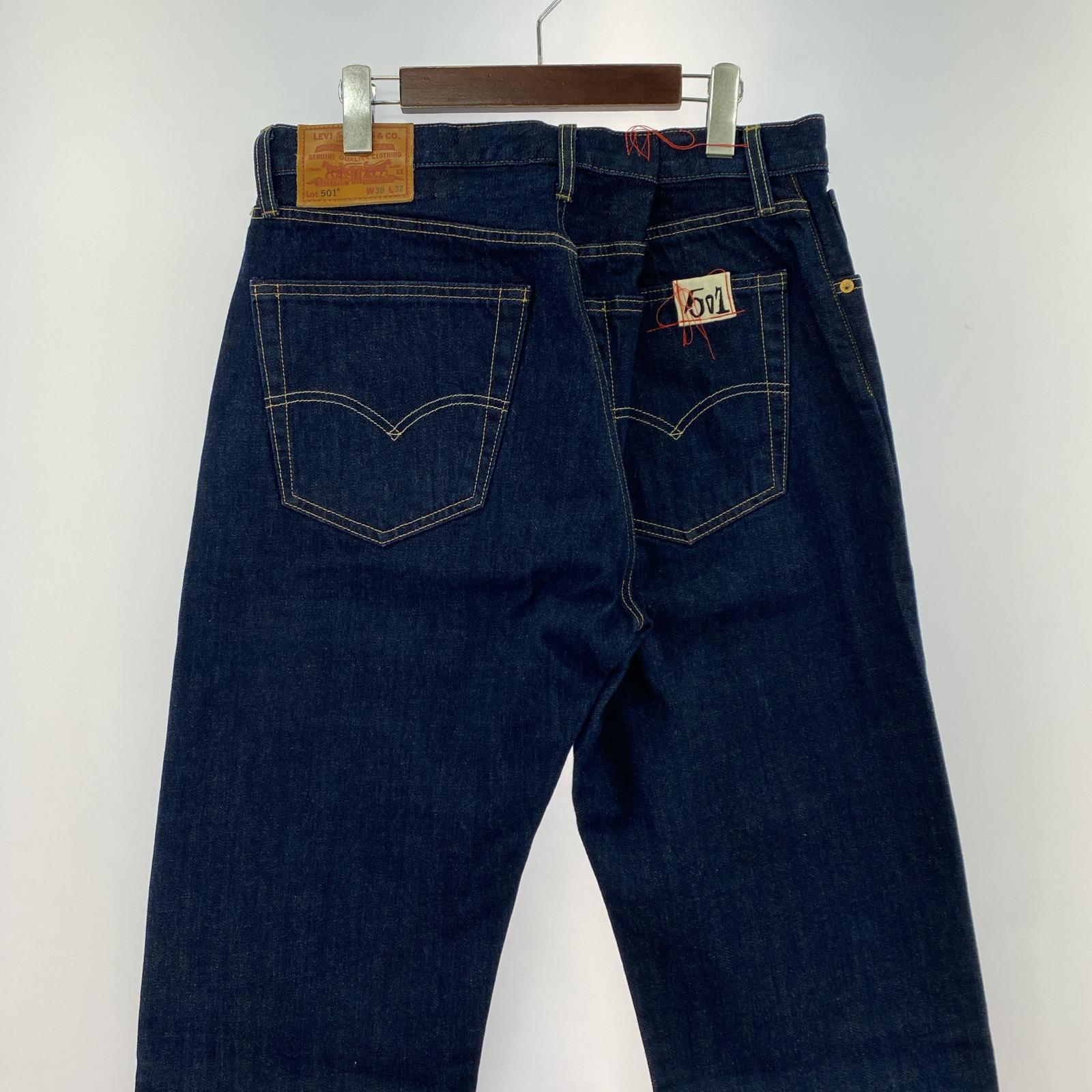 デニムパンツ Levi's AH.H 京都限定 長谷川昭雄監修 デニムパンツ 38×32 インディゴ 38