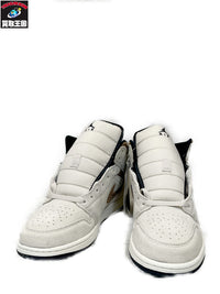 スニーカー NIKE AIR JORDAN 1 MID LIGHT ALEWOOD BROWN