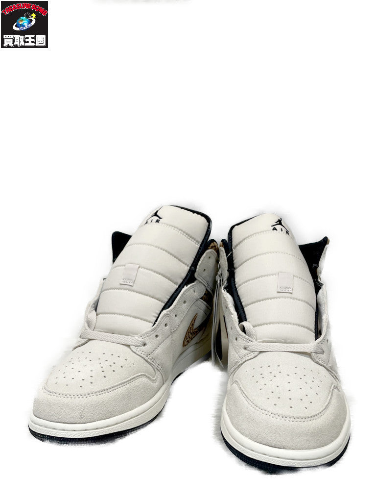 スニーカー NIKE AIR JORDAN 1 MID LIGHT ALEWOOD BROWN