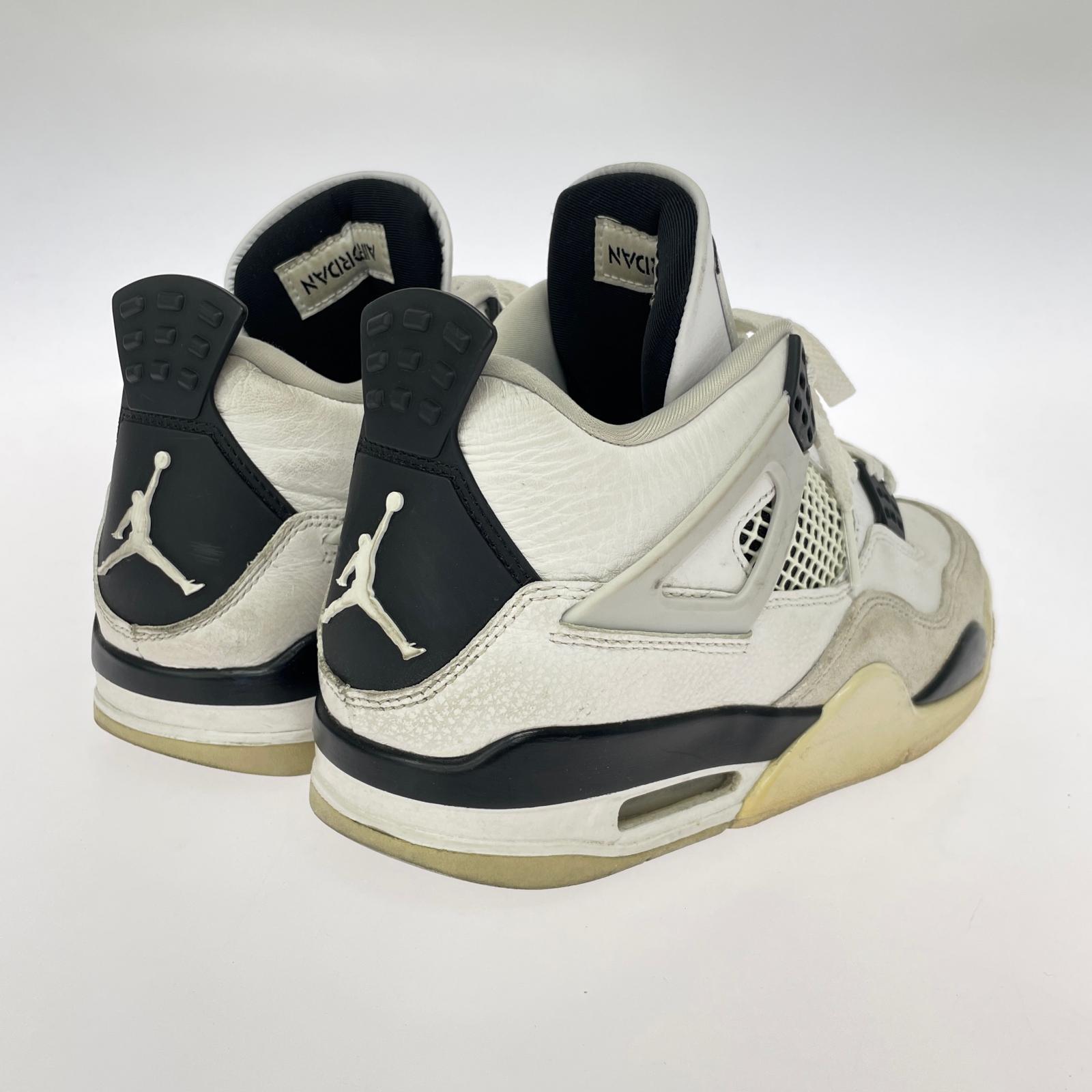 スニーカー AIR JORDAN 4 RETRO/25cm 25cm (US7 UK6 1/2 EU40) ホワイト