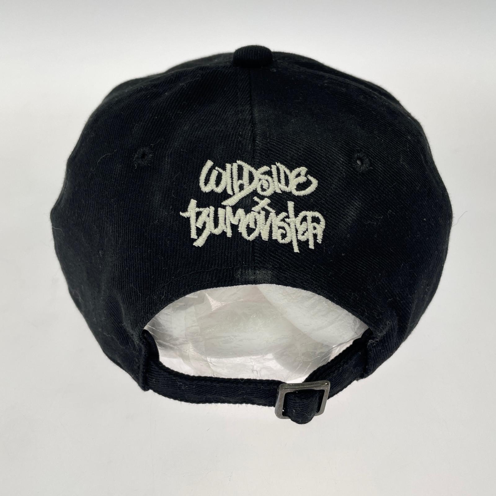 キャップ WILDSIDE × IZUMONSTER Embroidery Cap ブラック