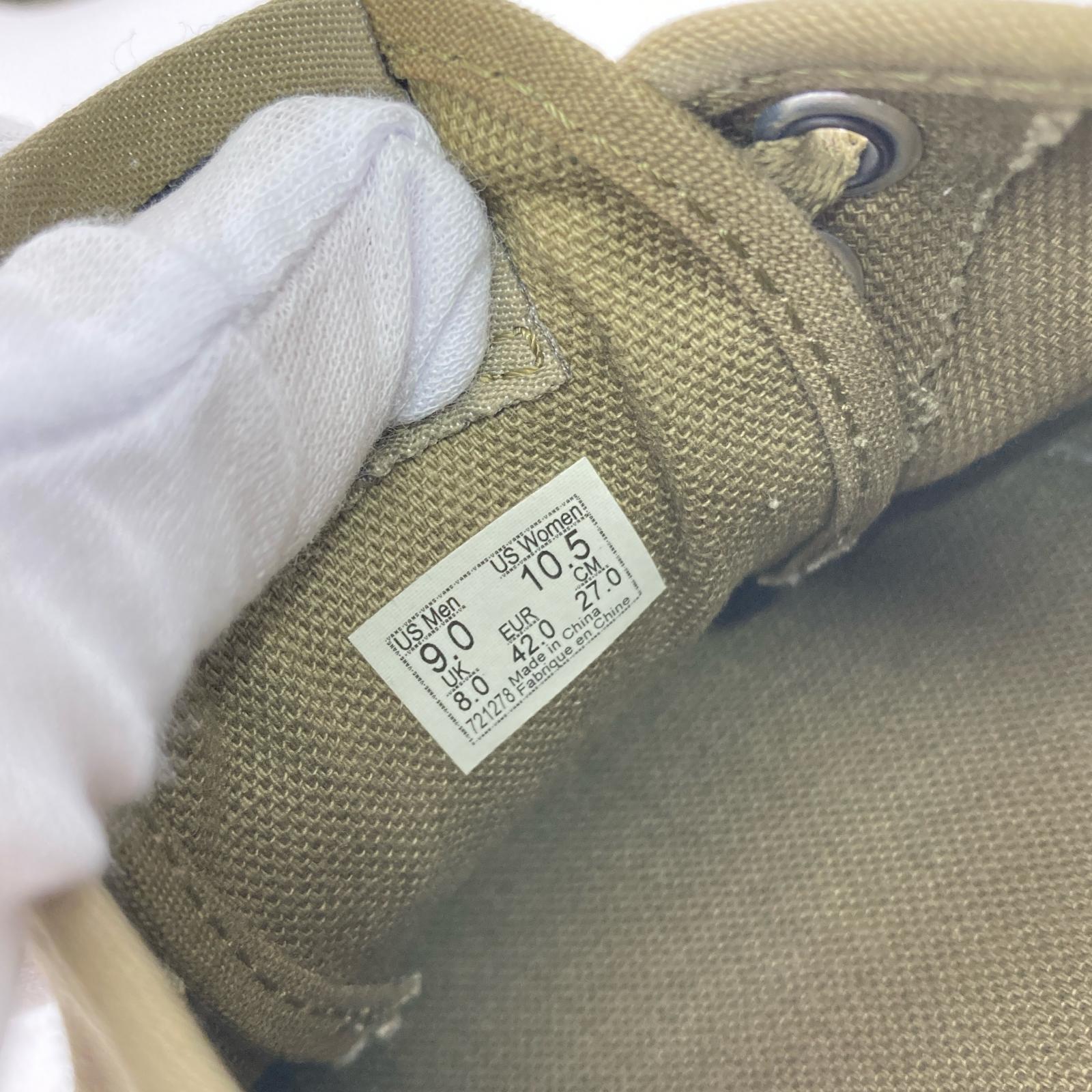 スニーカー 25周年 AUTHENTIC OLIVE 27.0CM 27cm (US9 UK8 1/2 EU44) グリーン