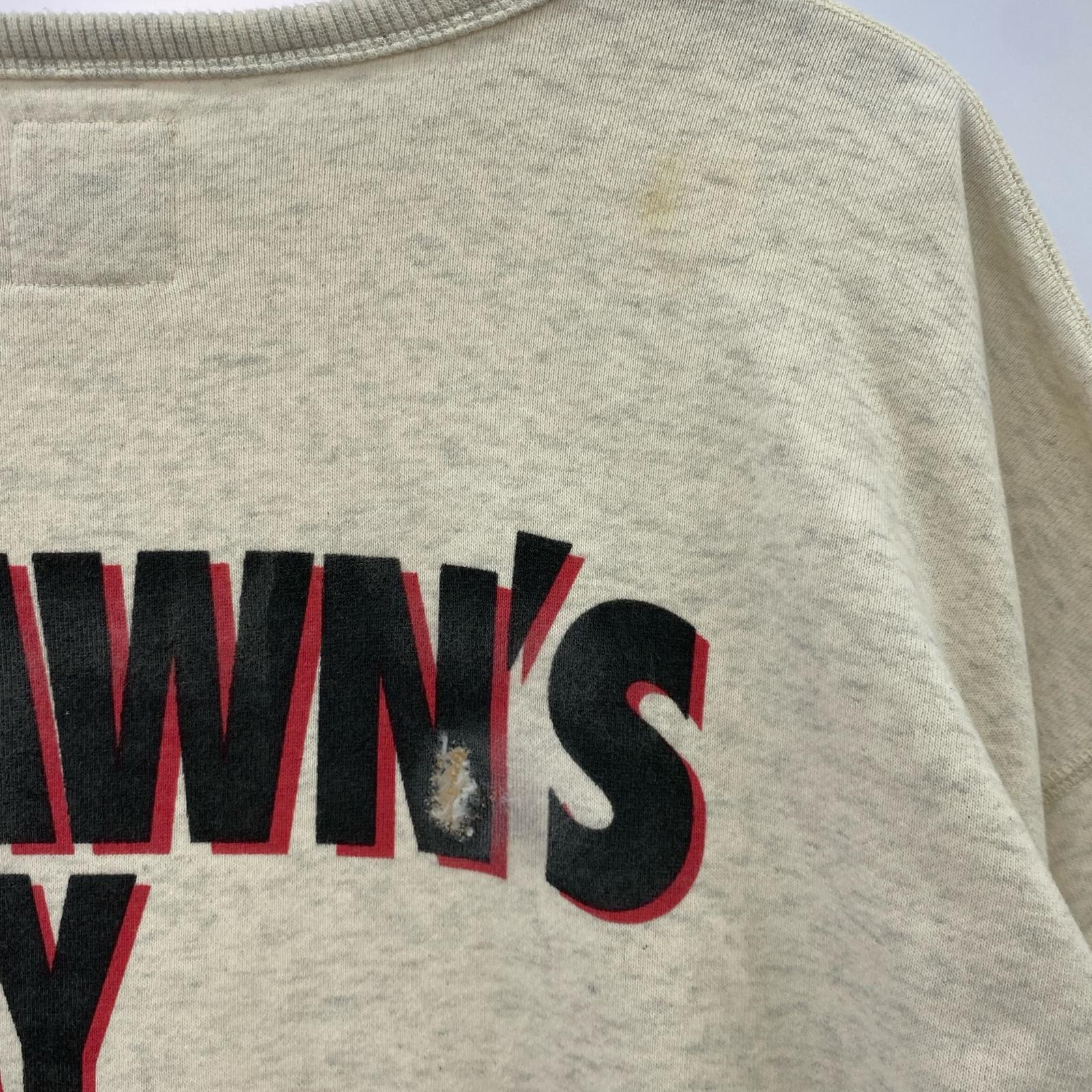 スウェット BRAWN 加工スウェット アイボリー L