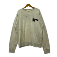 スウェット BRAWN 加工スウェット アイボリー L