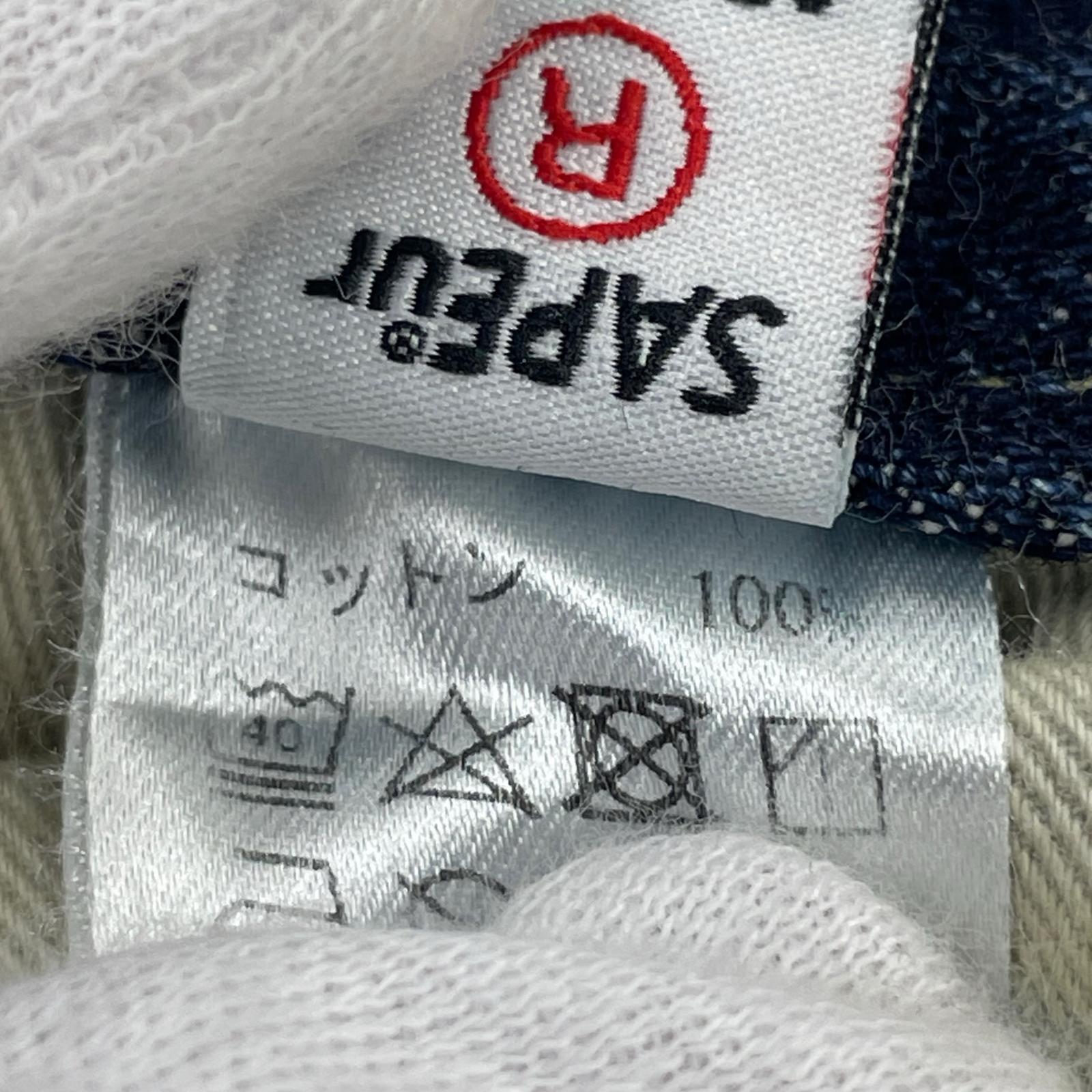 デニムパンツ SAPeur Lot.5550XX EBOOT Remake Denim Pants A0024-342 (L) S ネイビー