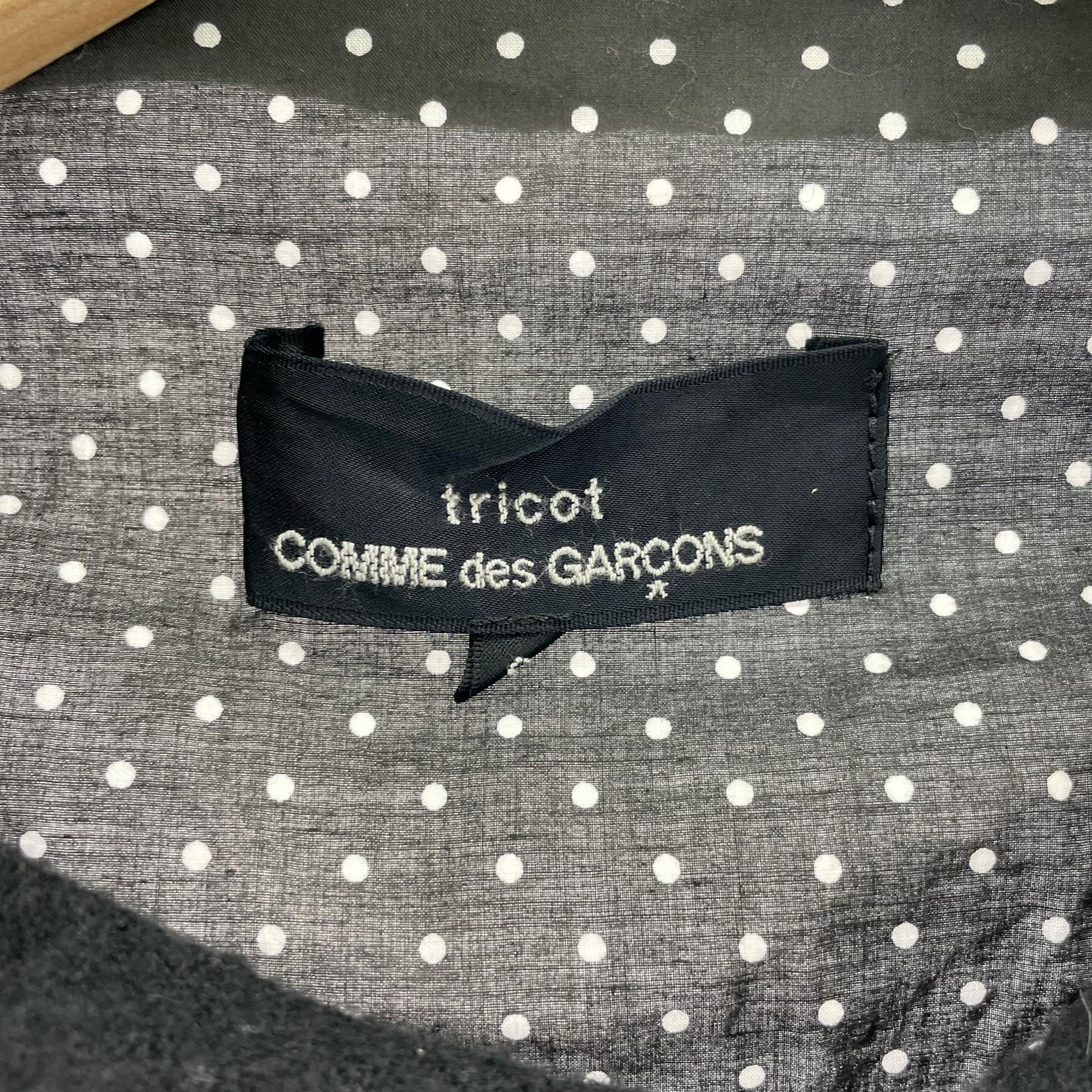 ワンピース tricot COMME des GARCONS 長袖ワンピース S ブラック