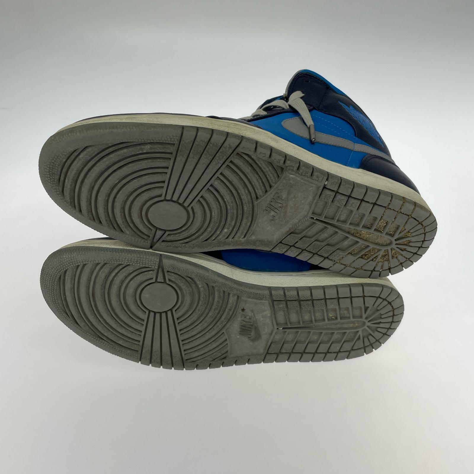 スニーカー Air Jordan 1 Phat Mid Obsidian Photo 28.5cm (US10 1/2 UK10 EU47)