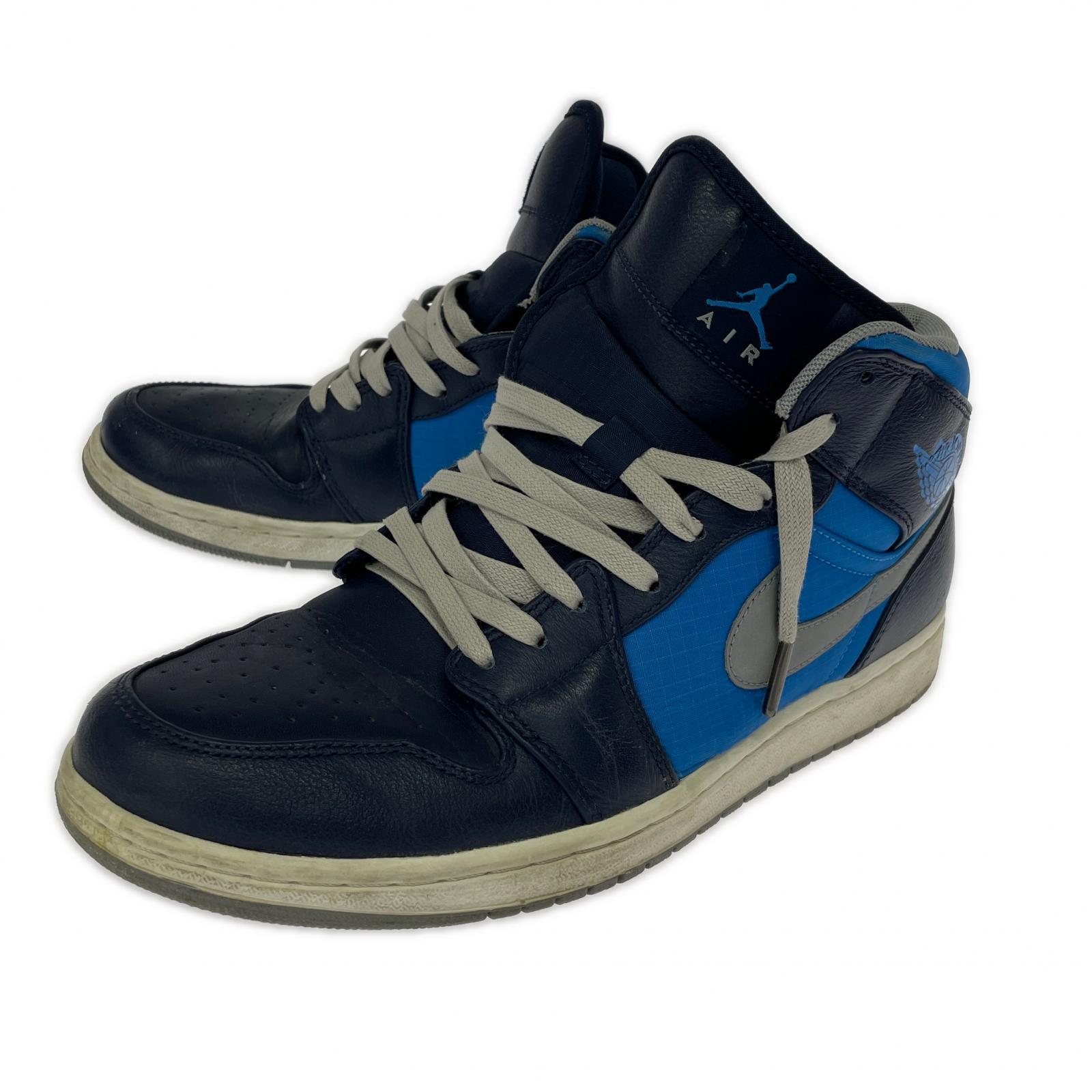 スニーカー Air Jordan 1 Phat Mid Obsidian Photo 28.5cm (US10 1/2 UK10 EU47)