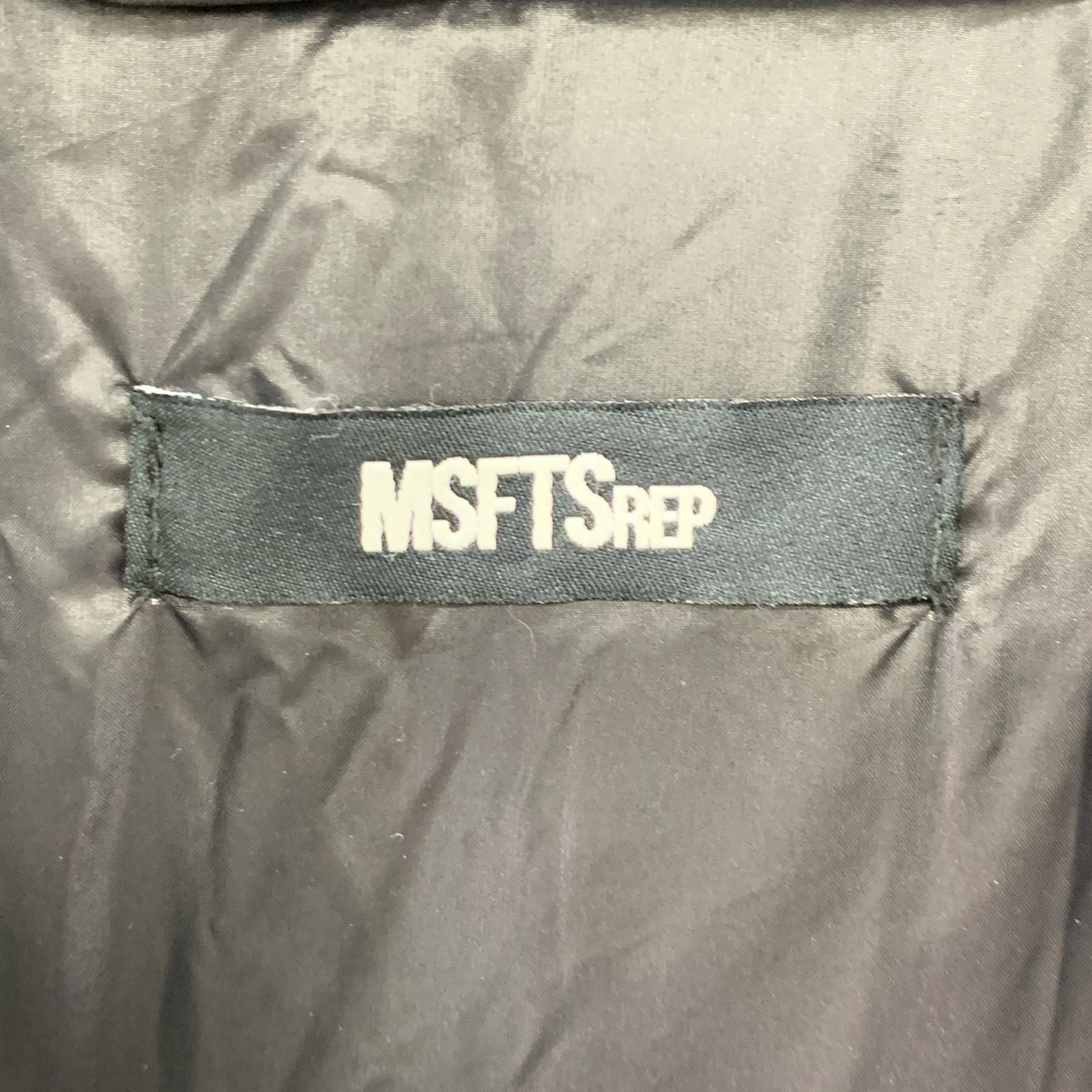 ダウンジャケット MSFTSrep Astrosquiggle Logo Down Jacket L ブラック