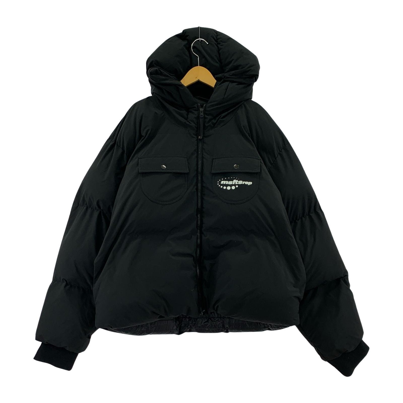 ダウンジャケット MSFTSrep Astrosquiggle Logo Down Jacket L ブラック
