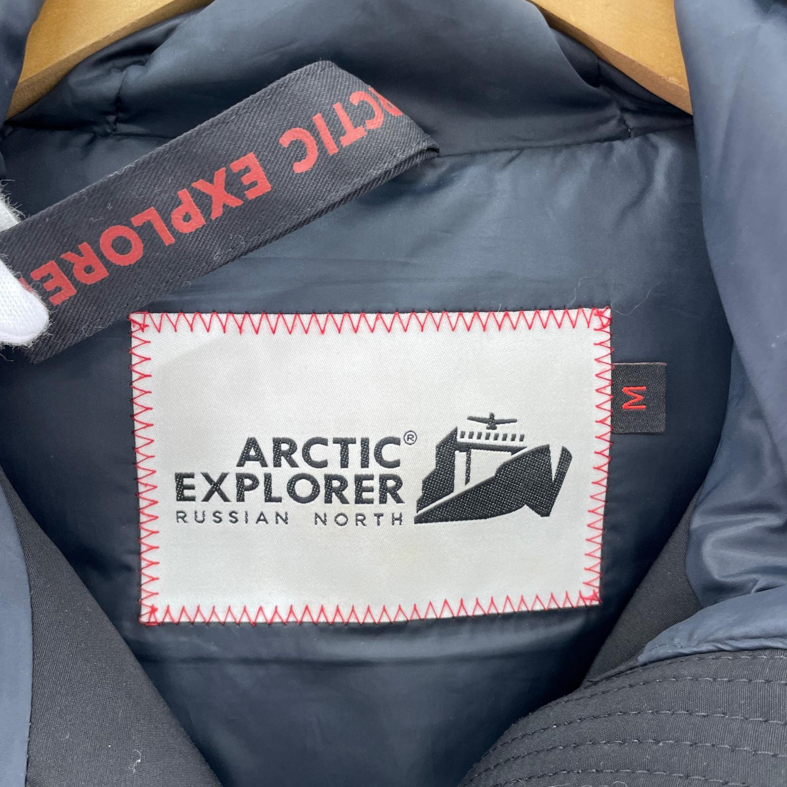 ダウンジャケット ARCTIC EXPLORER CHILL ダウンコート M M ブラック