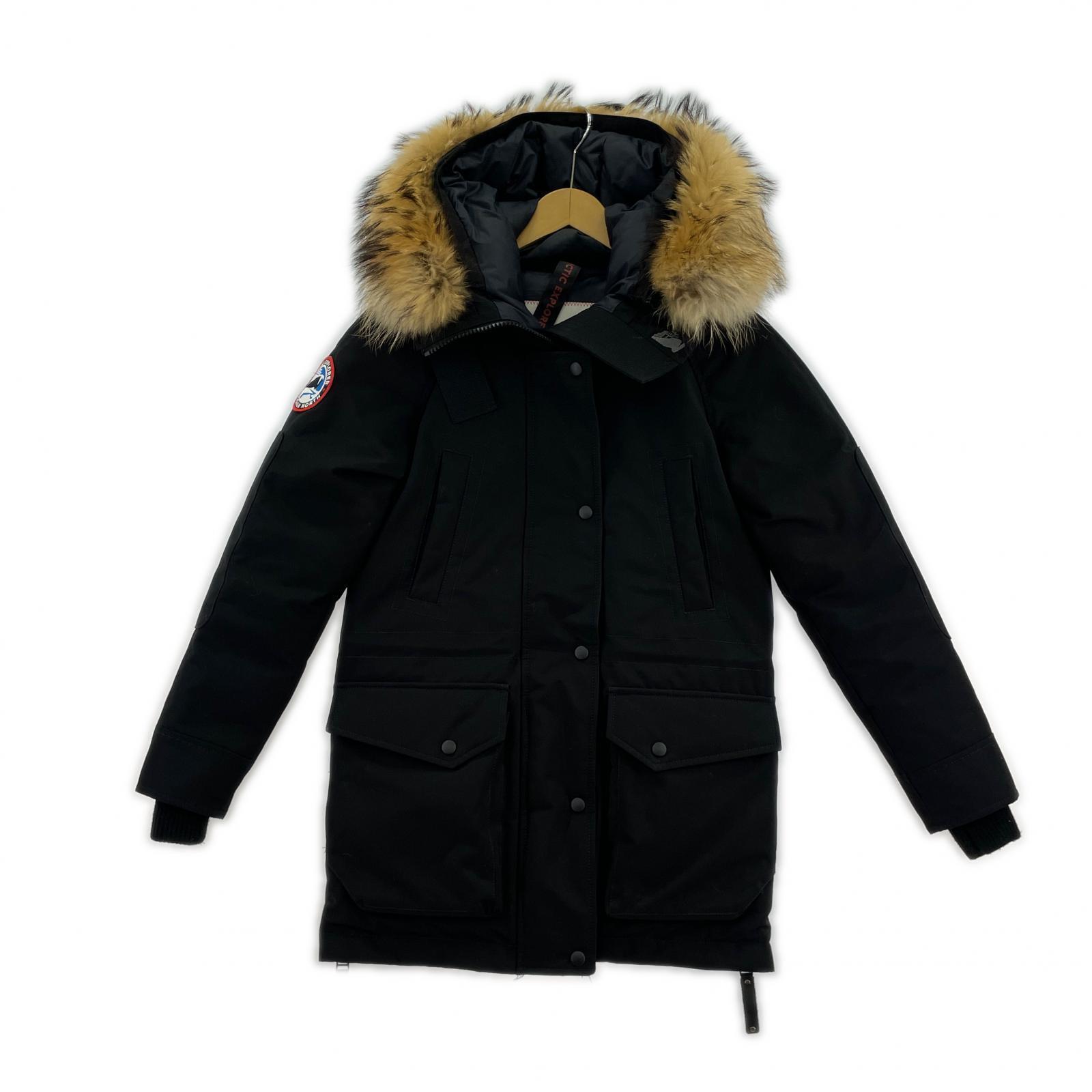 ダウンジャケット ARCTIC EXPLORER CHILL ダウンコート M M ブラック