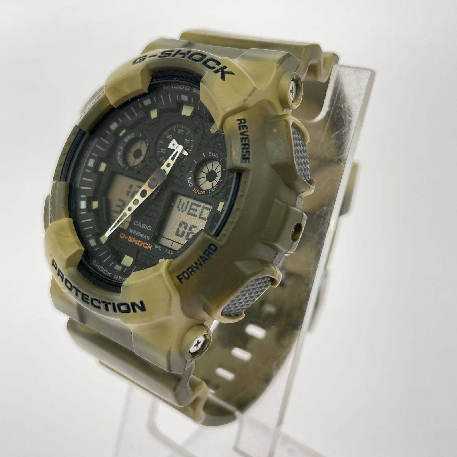 腕時計 G-SHOCK GA-100MM-5A 腕時計 カモフラ