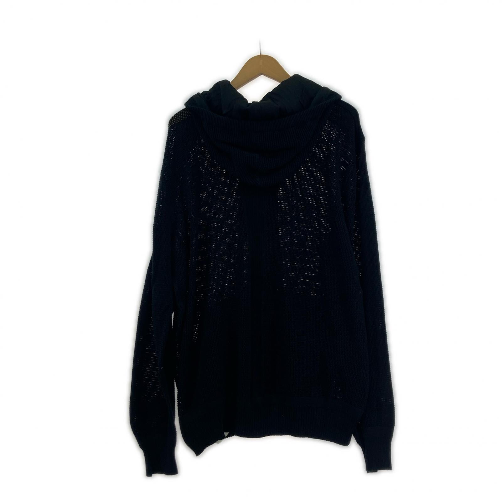パーカー DIESEL K-LIDY-NEW メッシュ sizeXXL ブラック