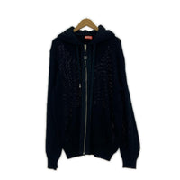 パーカー DIESEL K-LIDY-NEW メッシュ sizeXXL ブラック