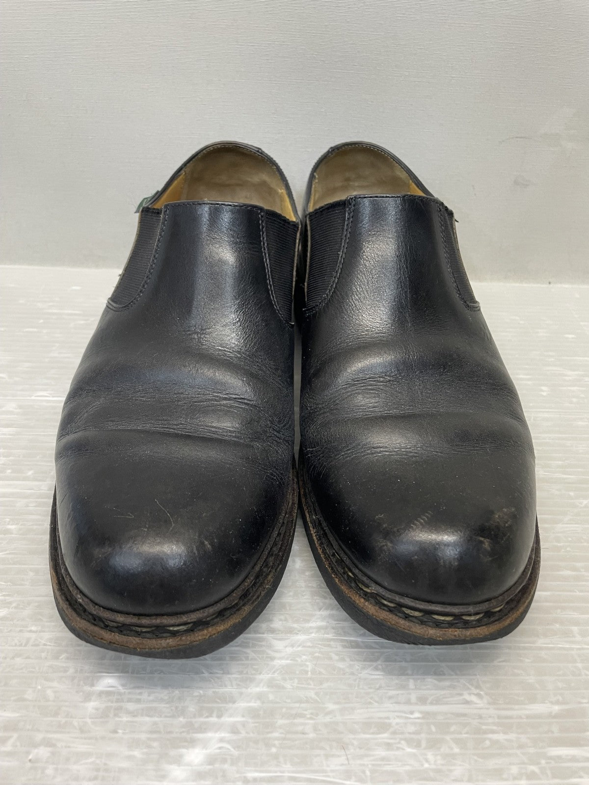 シューズ Paraboot PHOTON LISSE NOIR サイドゴアシューズ 7 1/2 黒