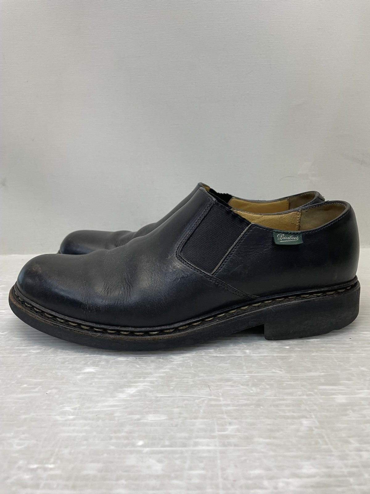 シューズ Paraboot PHOTON LISSE NOIR サイドゴアシューズ 7 1/2 黒