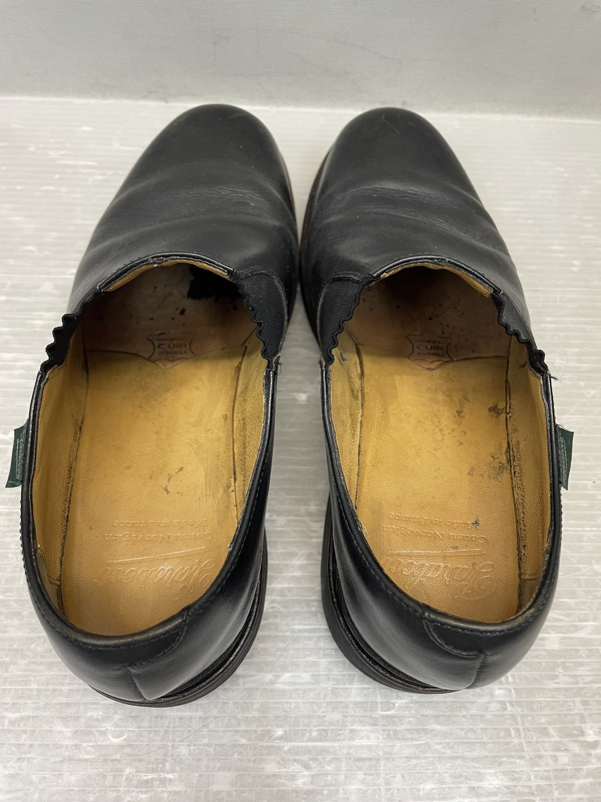 シューズ Paraboot PHOTON LISSE NOIR サイドゴアシューズ 7 1/2 黒
