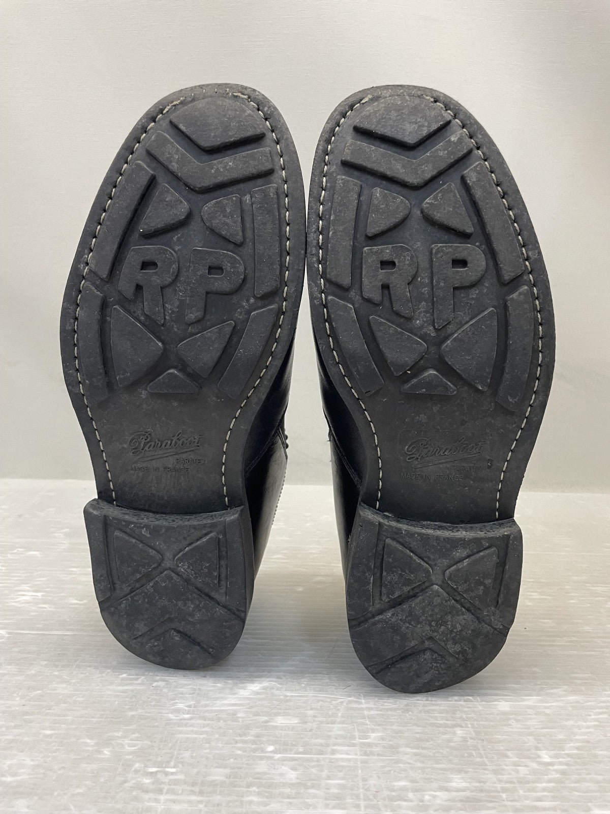 シューズ Paraboot PHOTON LISSE NOIR サイドゴアシューズ 7 1/2 黒