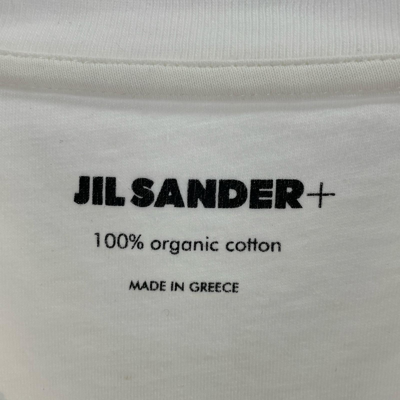 長袖Tシャツ JIL SANDER+ 3P パックTシャツ ロンT 白 (XL) ホワイト