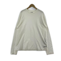 長袖Tシャツ JIL SANDER+ 3P パックTシャツ ロンT 白 (XL) ホワイト