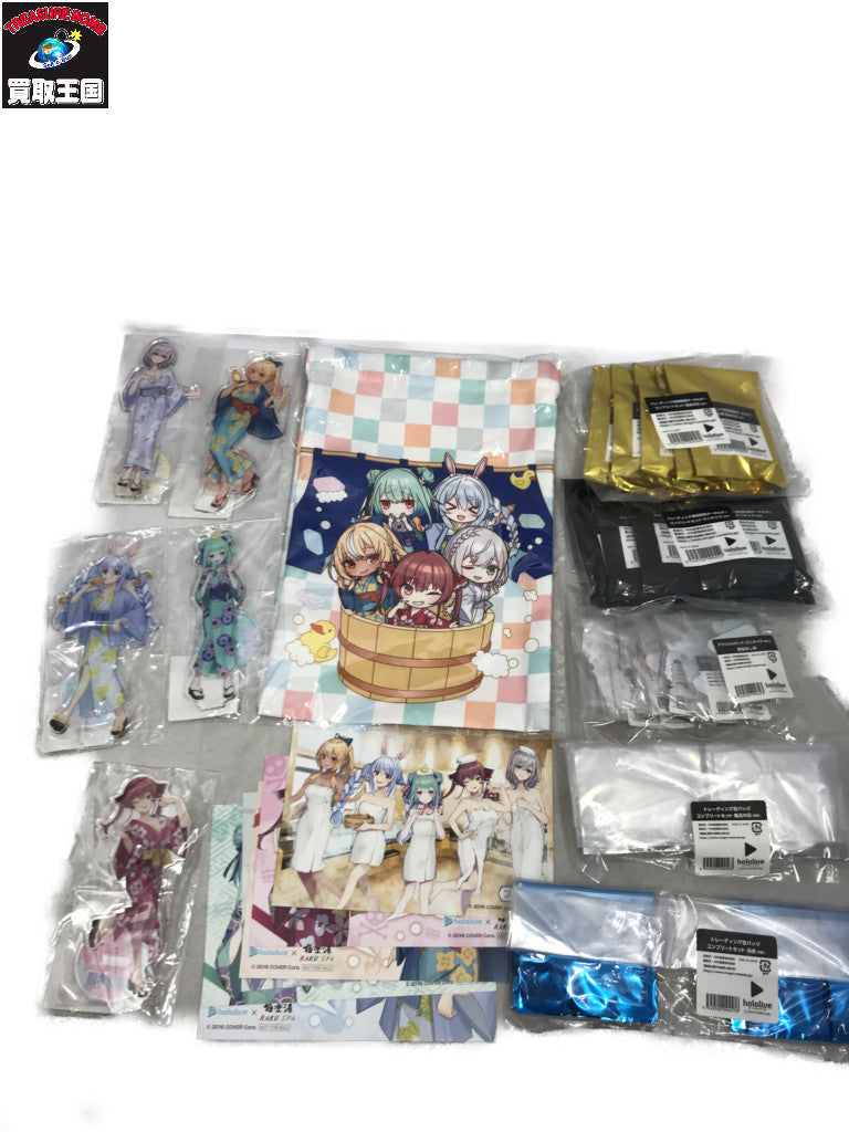 ホロライブ 極楽湯 3期生 グッズまとめ フィギュア/グッズ