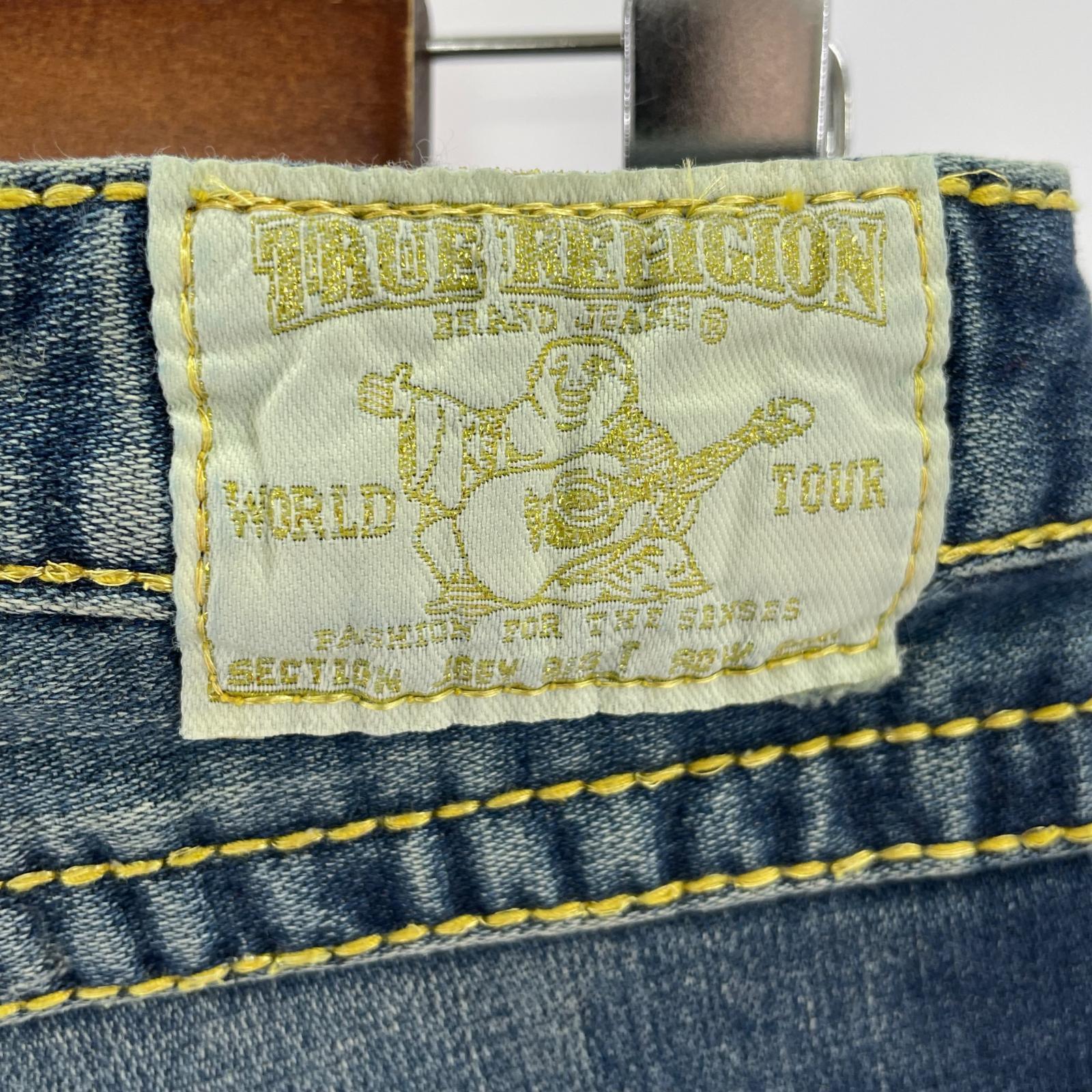 デニムパンツ TRUE RELIGION ブーツカットデニム(27)青 27 ブルー