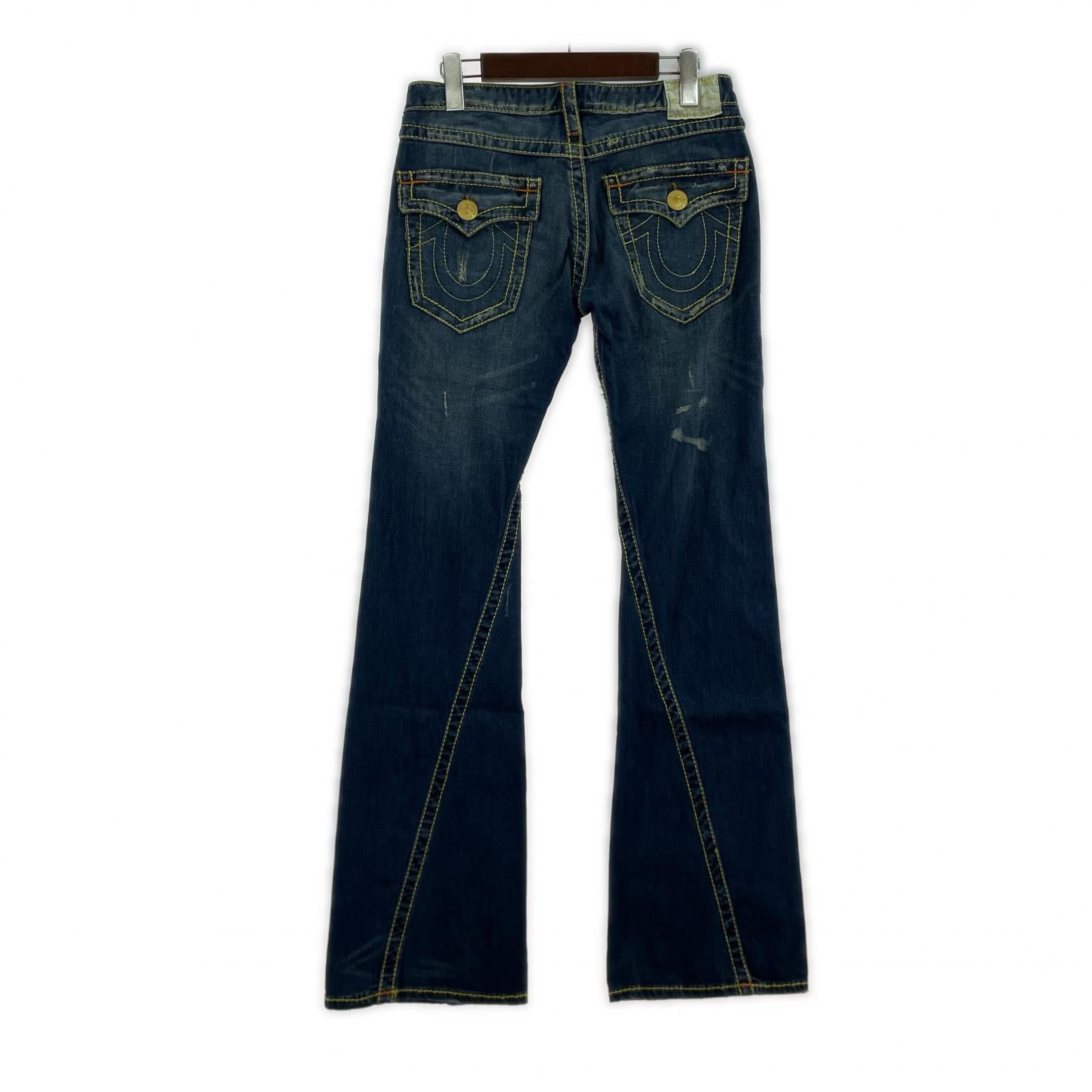 デニムパンツ TRUE RELIGION ブーツカットデニム(27)青 27 ブルー