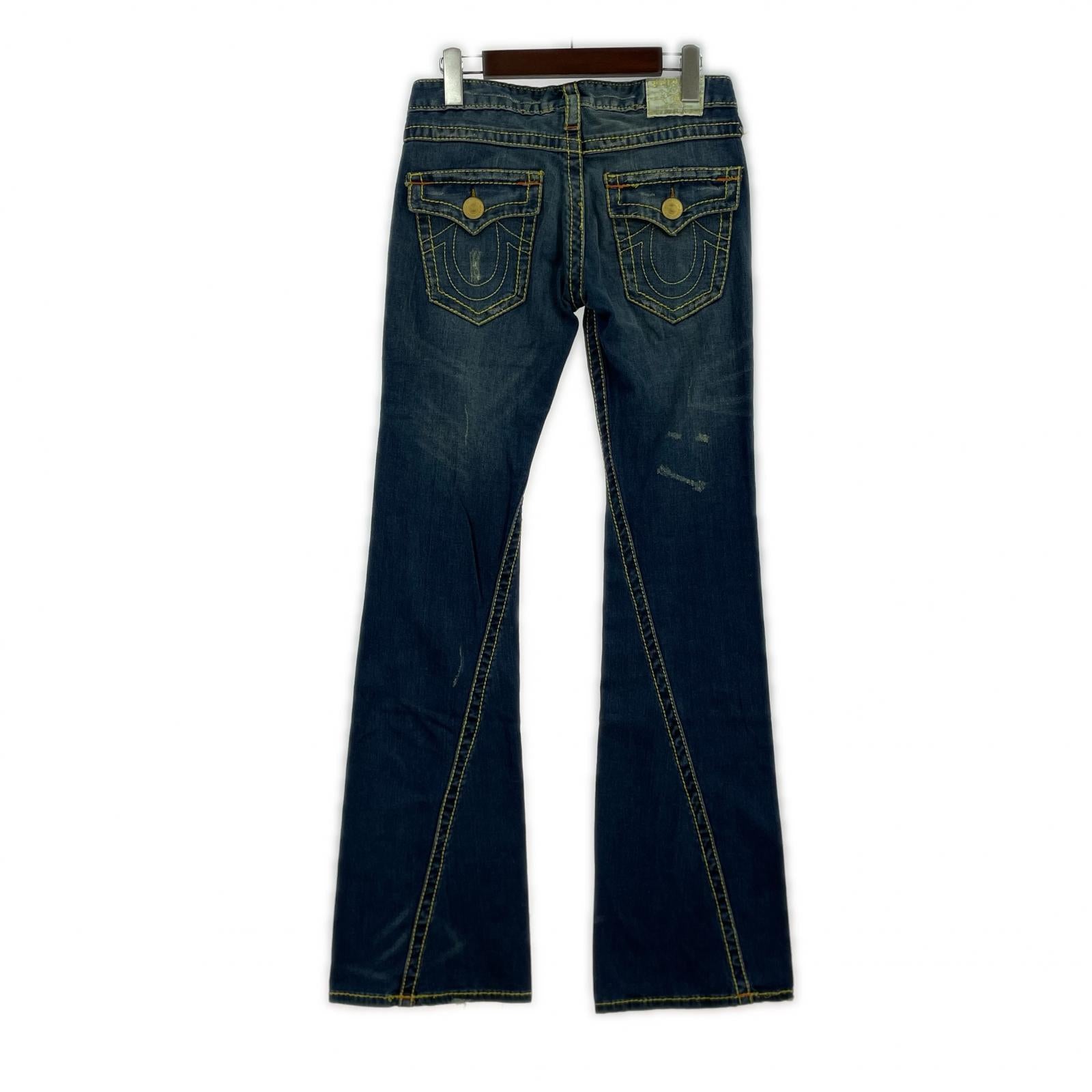 デニムパンツ TRUE RELIGION ブーツカットデニム(26)青 26 ブルー