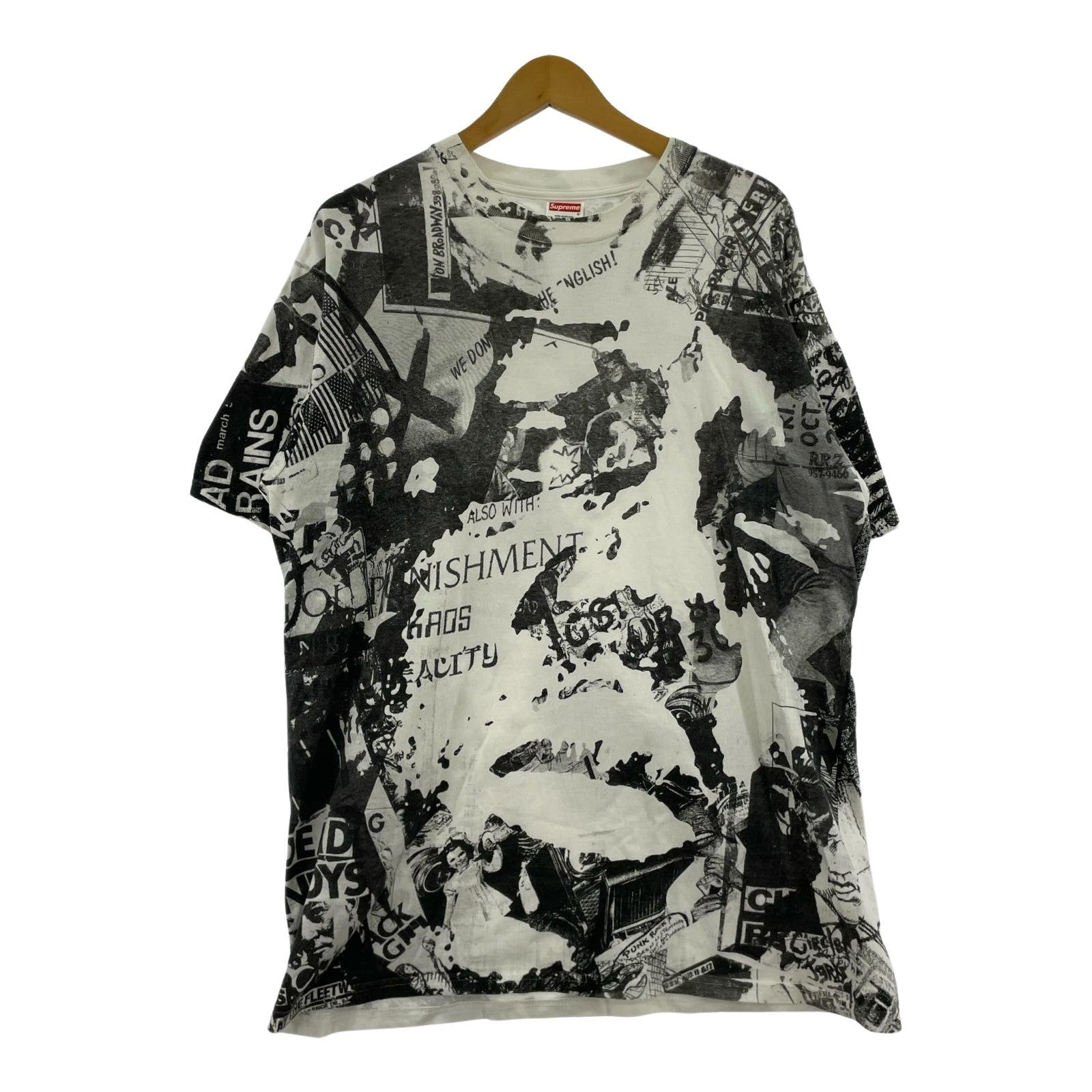 半袖Tシャツ 2002 BIGGIE PUNK/総柄 L