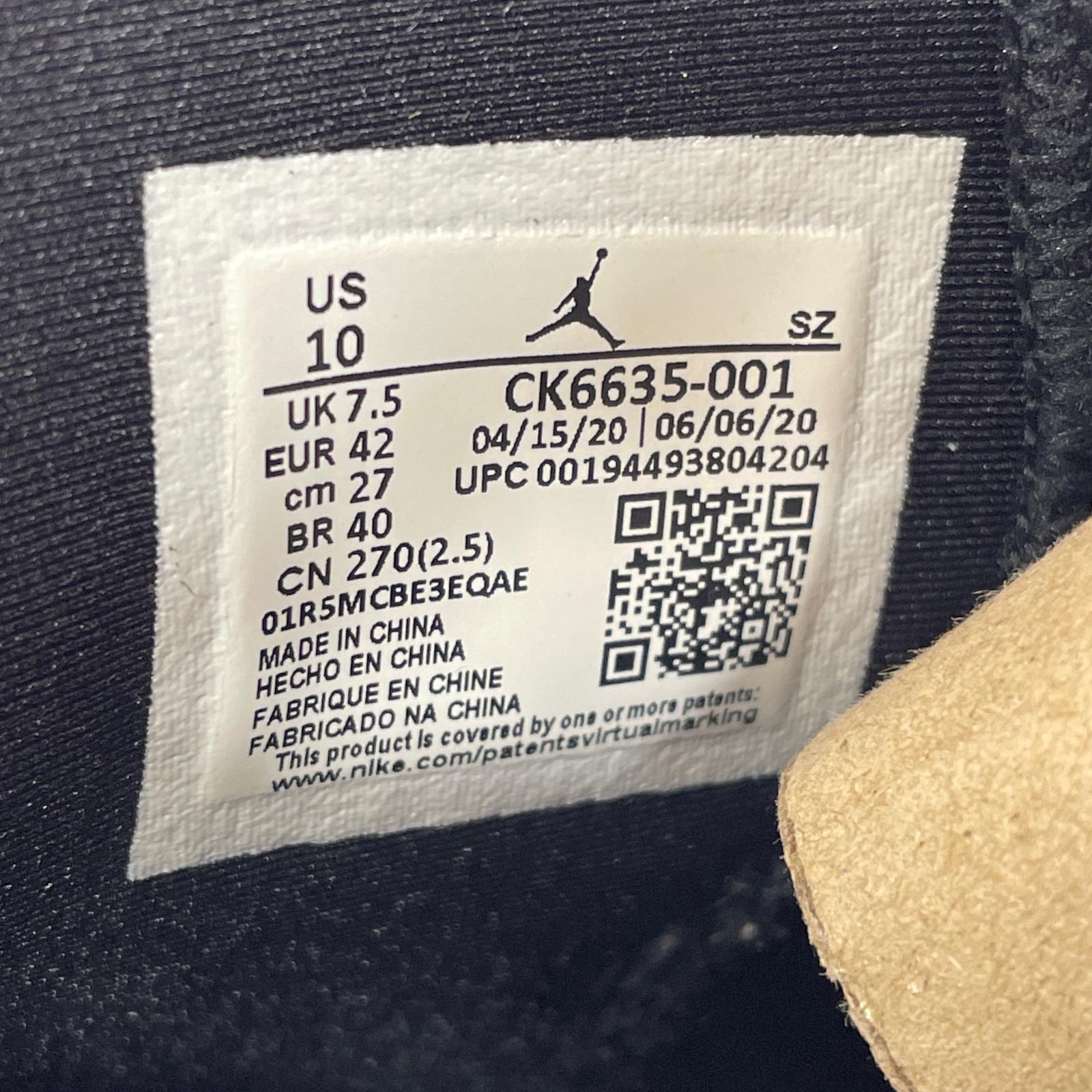 スニーカー WMNS Air Jordan 6 Smoke Grey 27.0cm 27cm (US9 UK8 1/2 EU44) グレー