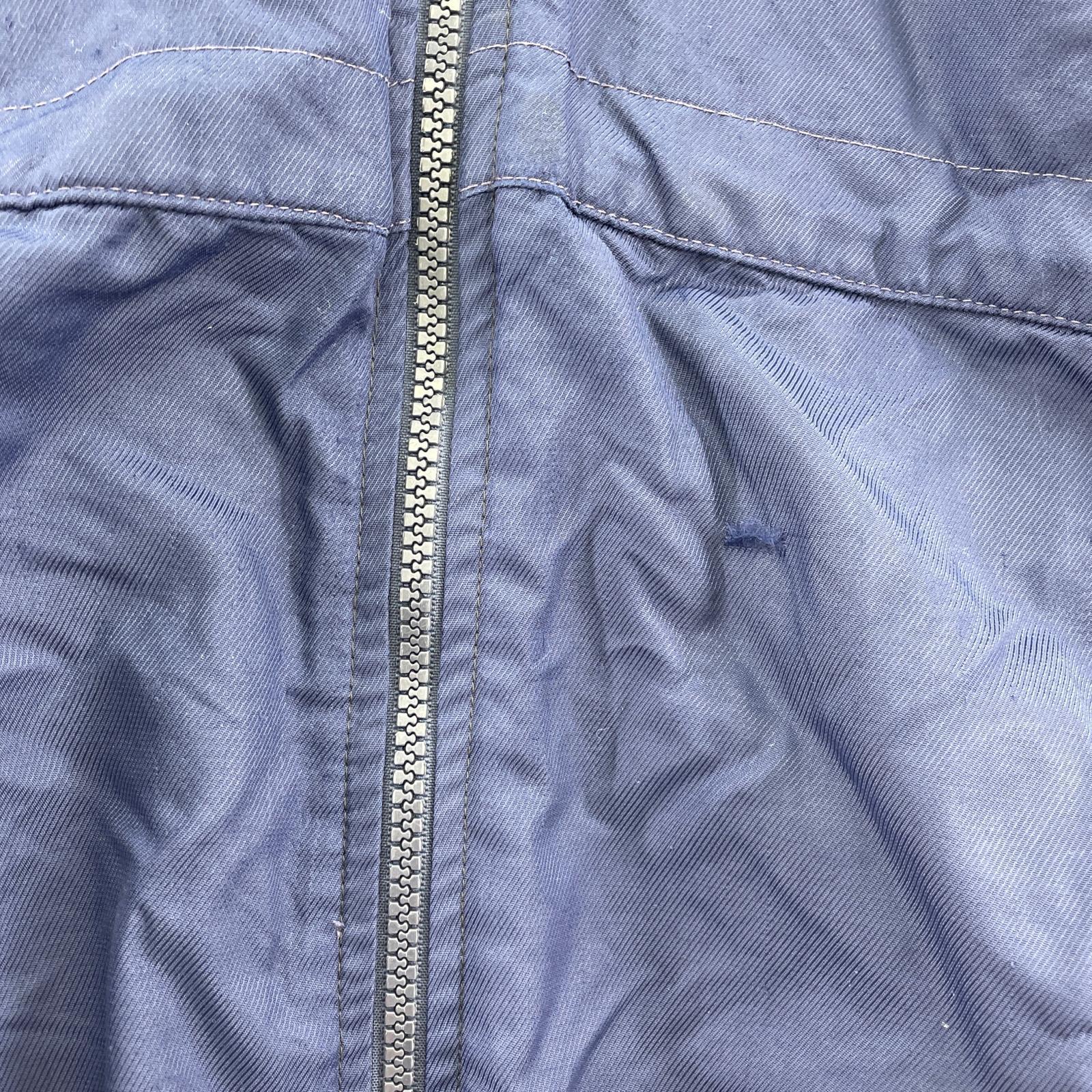 ジャケット 白タグ M M ブルー