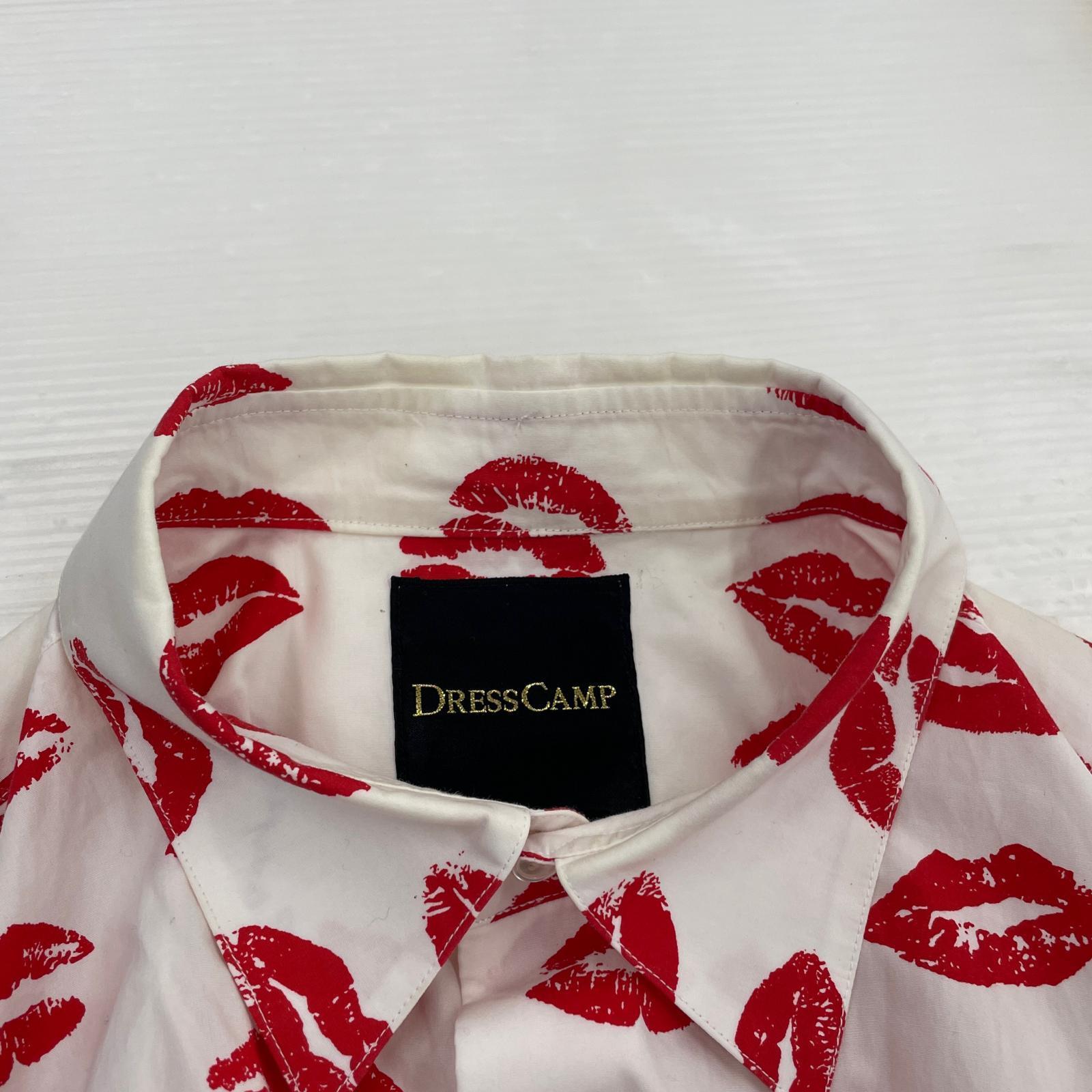 長袖シャツ DRESS CAMP リップシャツ