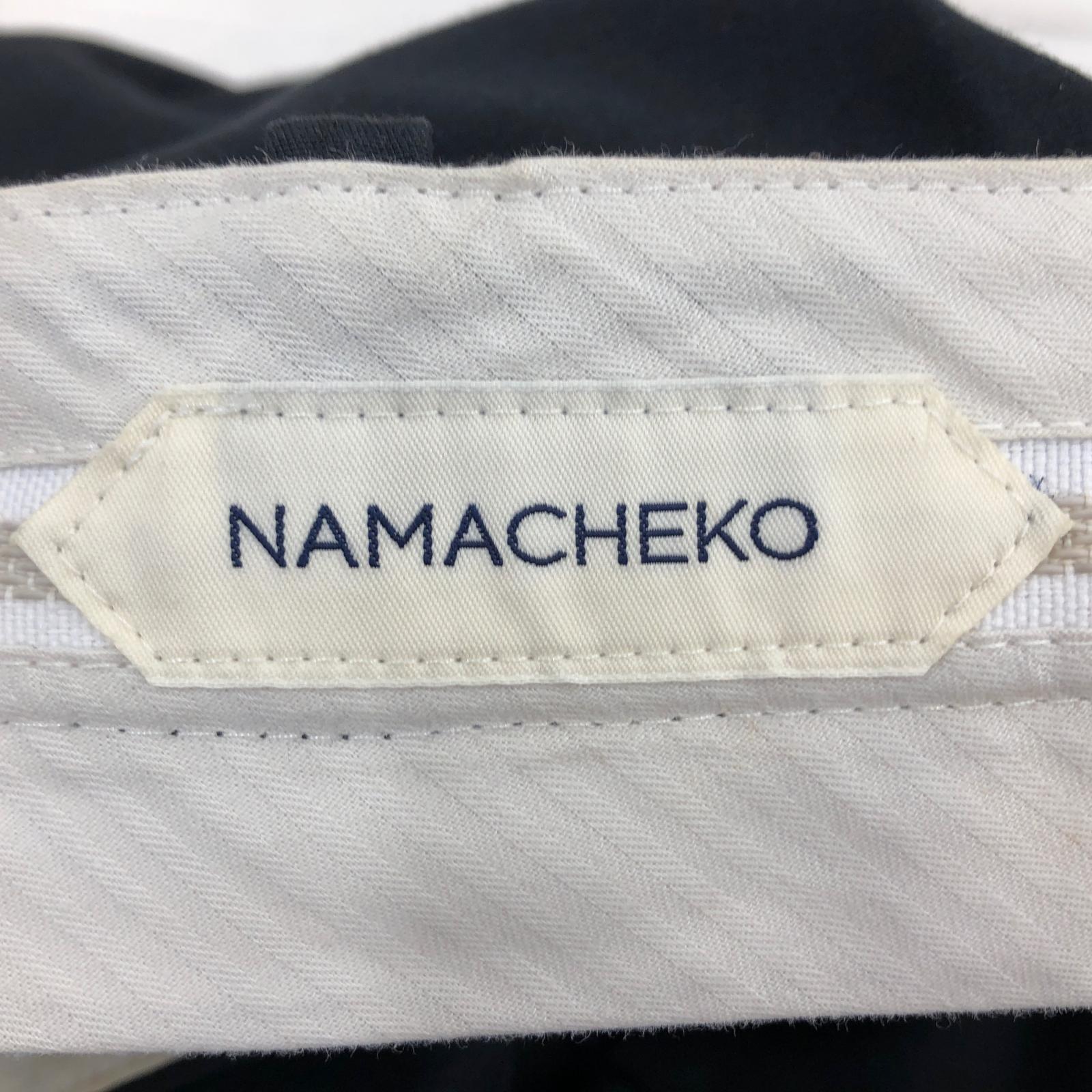 パンツ NAMACHEKO. スラックス M 黒 M ブラック
