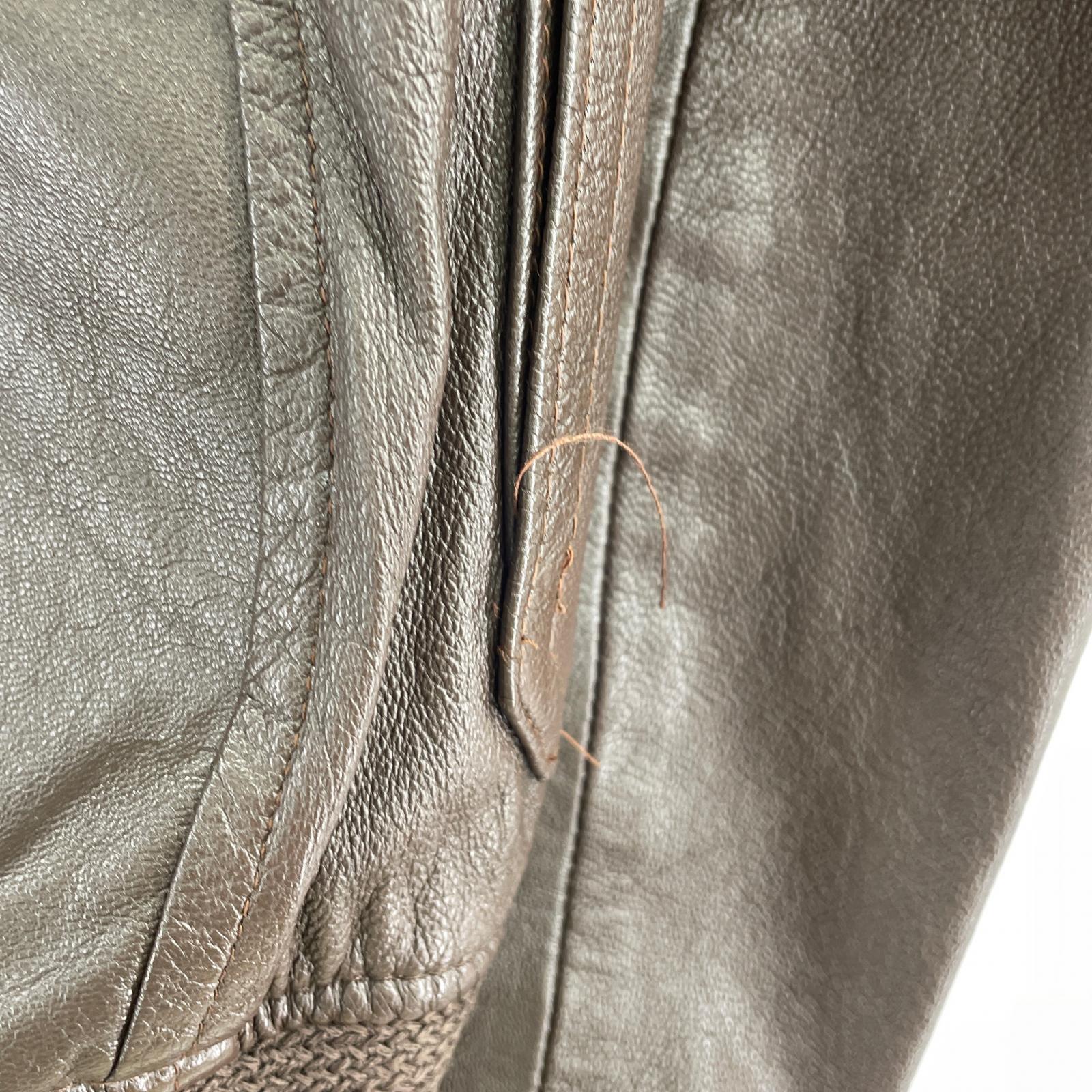 レザージャケット Willis&Geiger G-1 80s復刻 55J14 (36) 茶 36 ブラウン