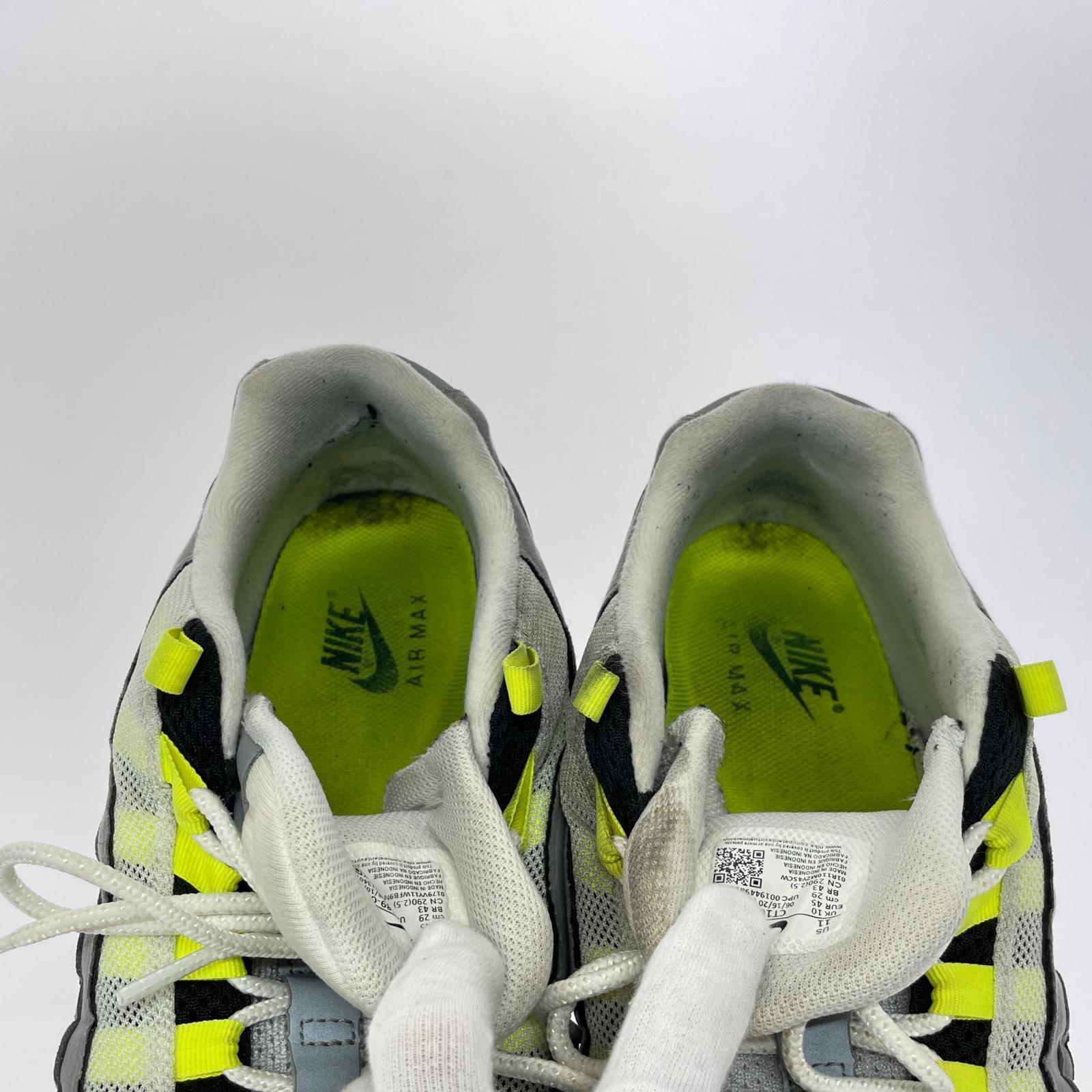 スニーカー Air Max 95 OG Neon Yellow(29.0) 29cm (US11 UK10 1/2 EU48) グレー