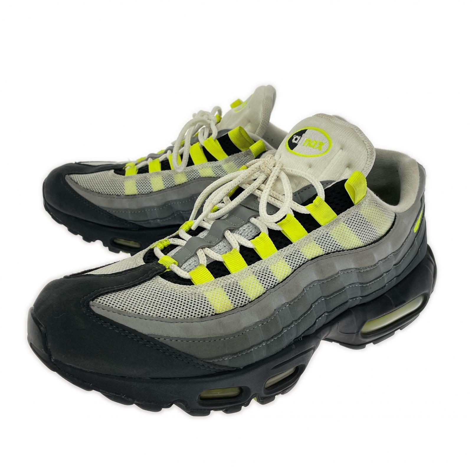 スニーカー Air Max 95 OG Neon Yellow(29.0) 29cm (US11 UK10 1/2 EU48) グレー