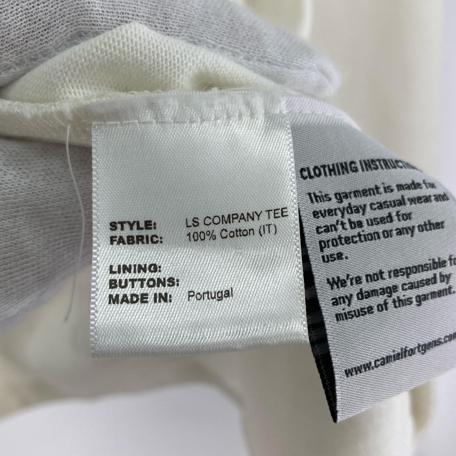 長袖Tシャツ L/S COMPANY TEE S ホワイト