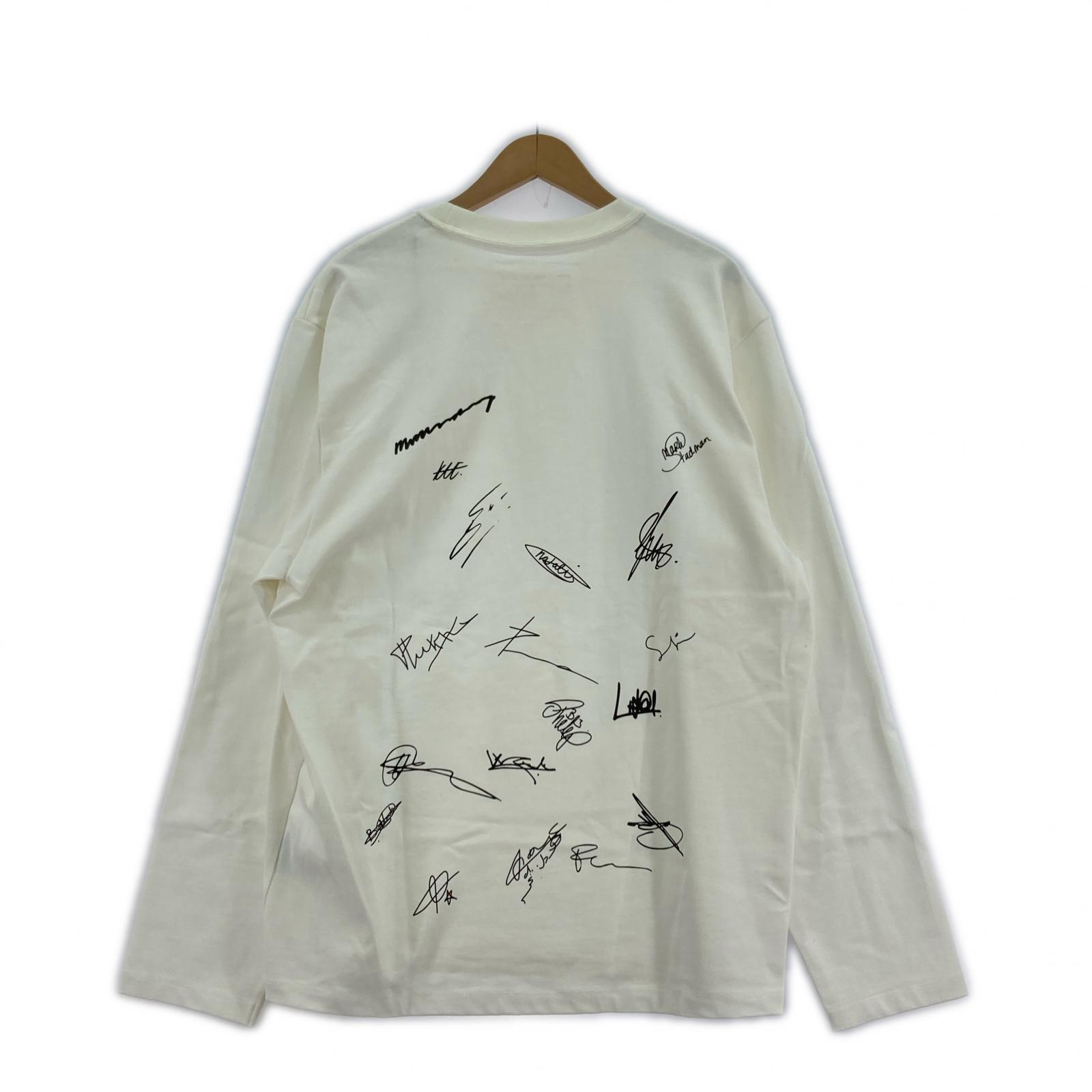 長袖Tシャツ L/S COMPANY TEE S ホワイト